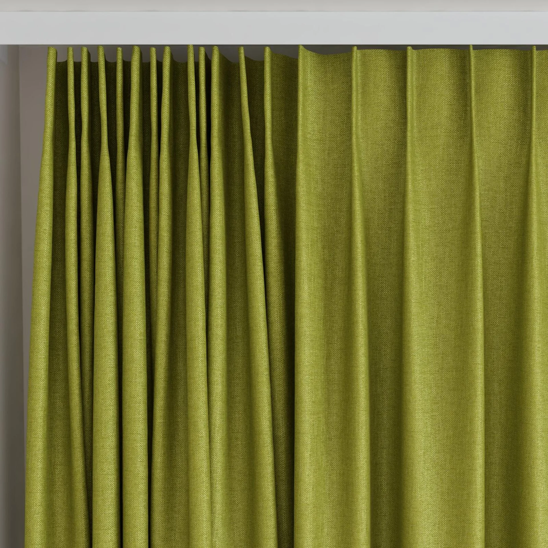 Top view of Bronco Oasis, on curtain rail