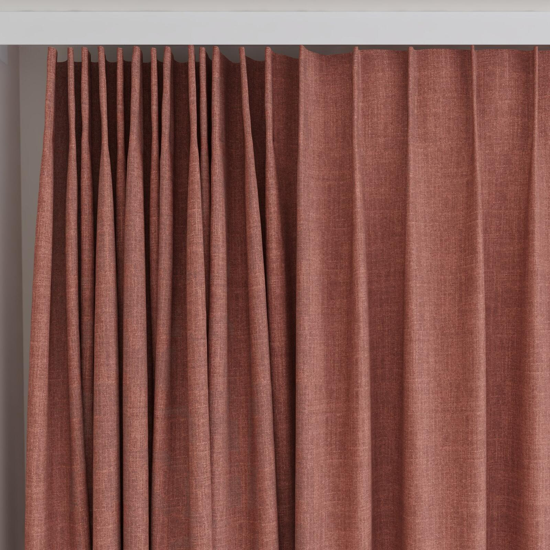 Top view of Motion Brick, on curtain rail