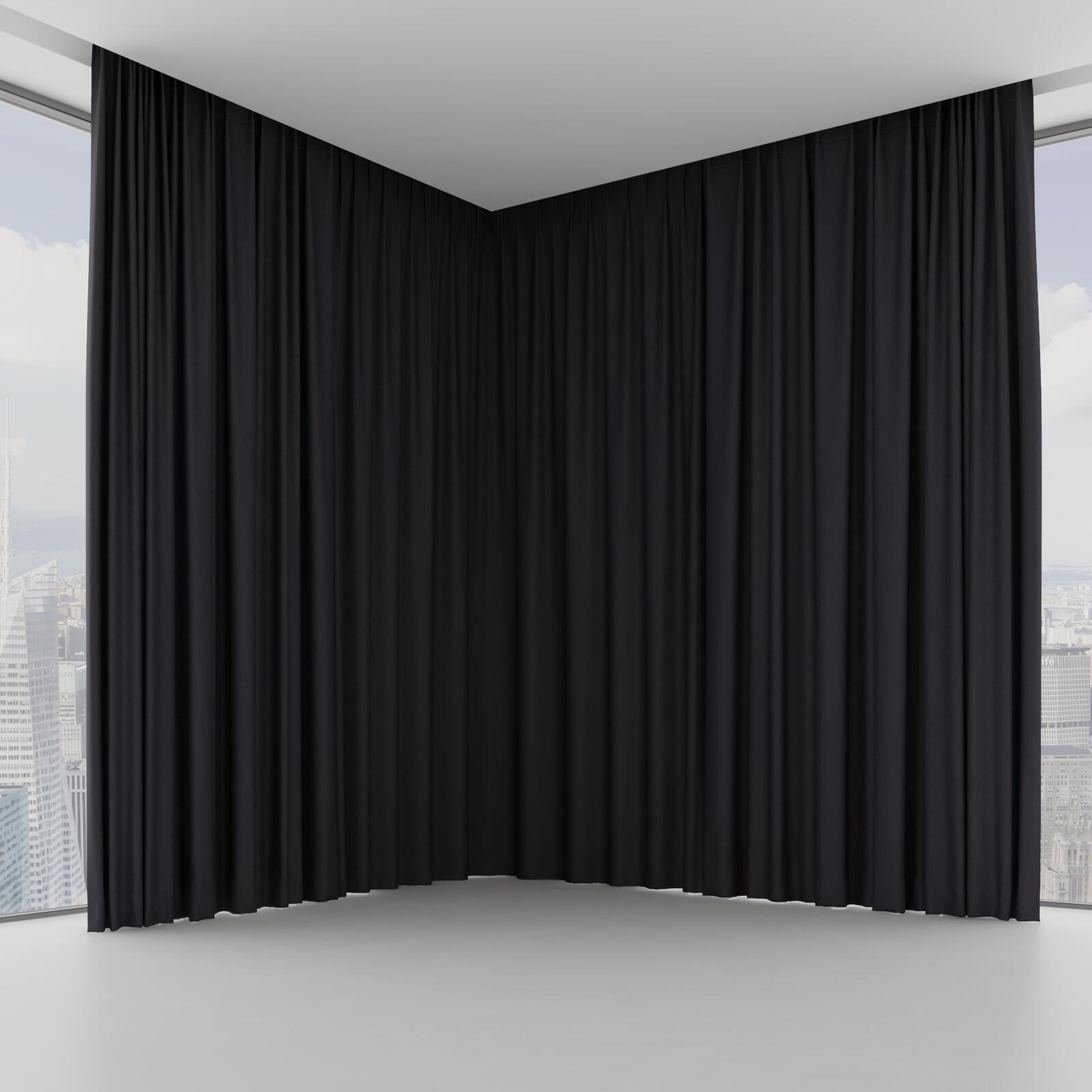 Front view of Woolly/Woolen Onyx, on hidden rail