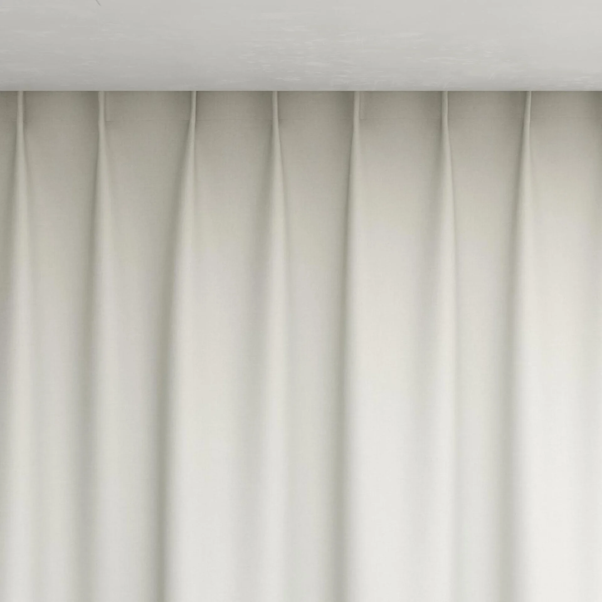 Top view of Re Delis Cream, pinch pleat