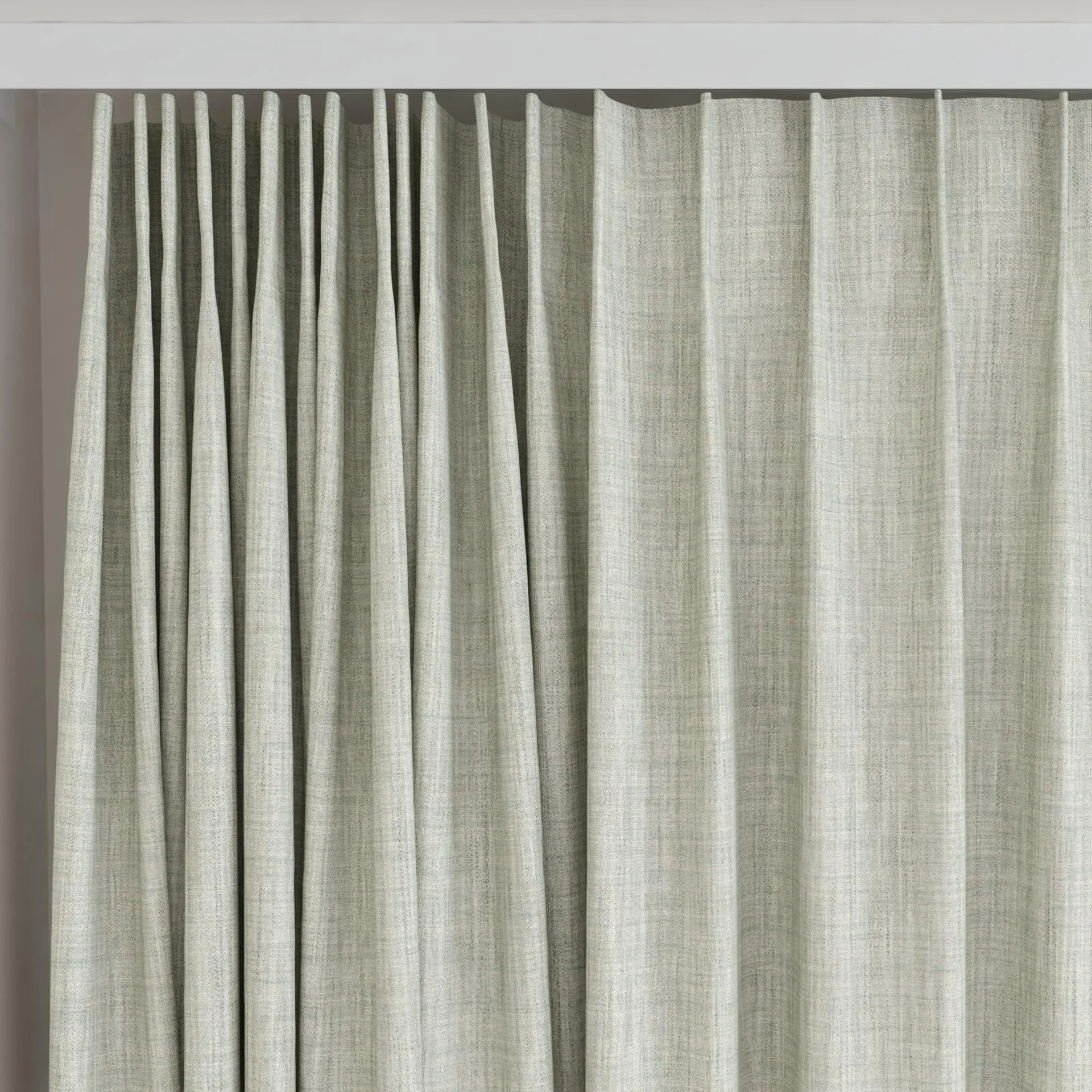 Top view of Chatham Spring, on curtain rail