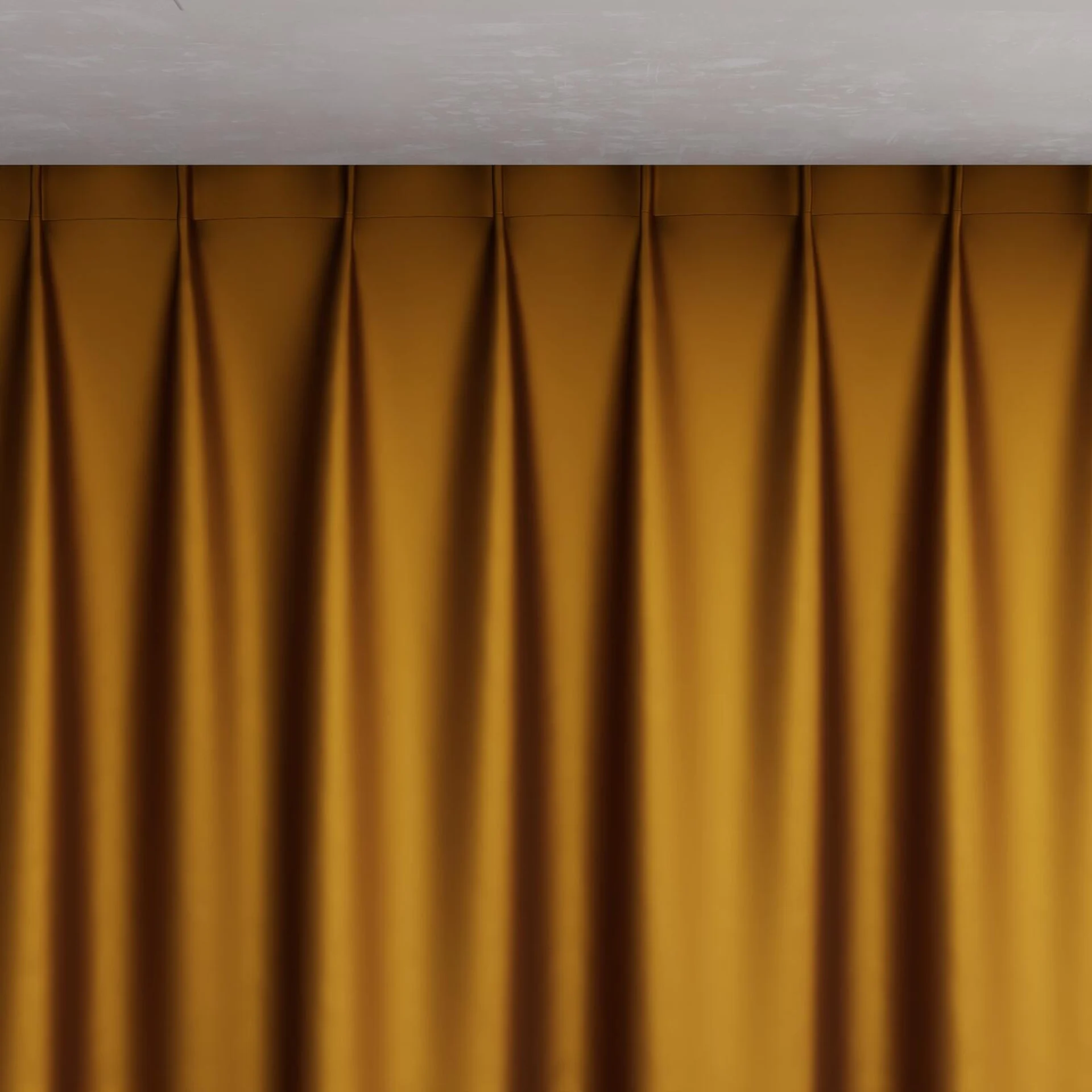 Top view of North Face Gold, pinch pleat