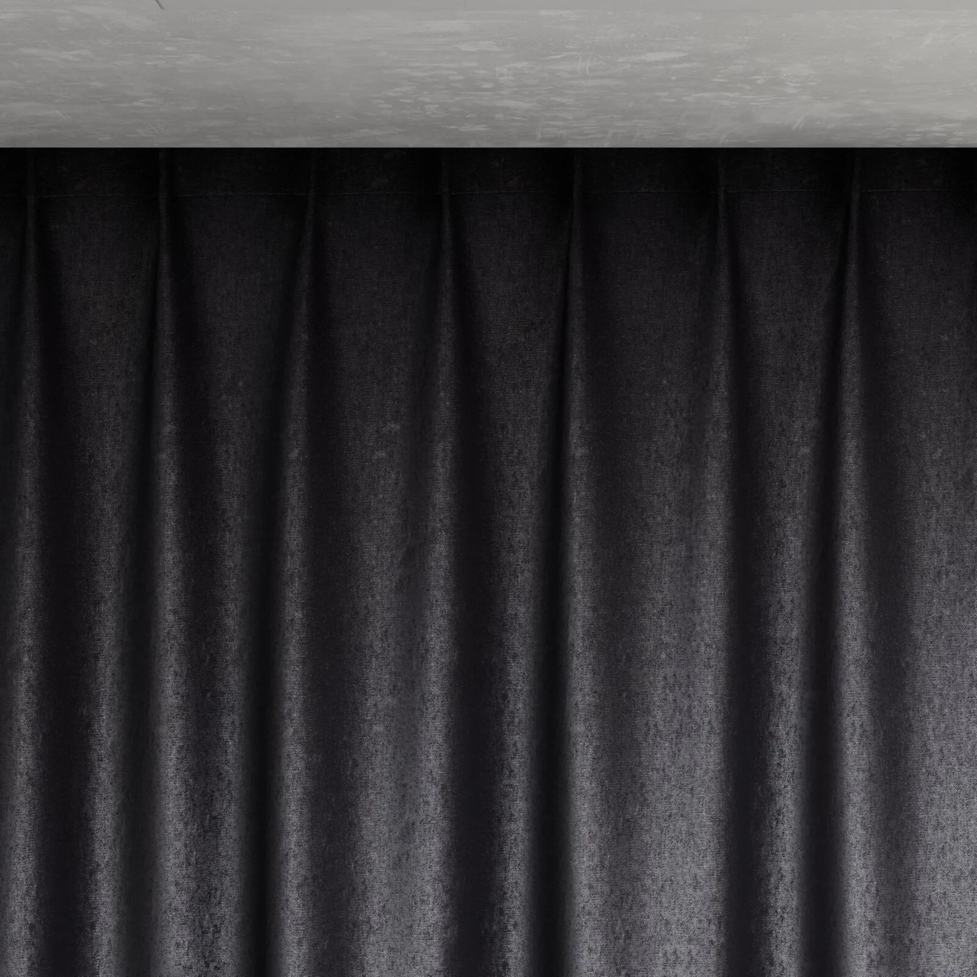Top view of Recharge Anthracite, pinch pleat