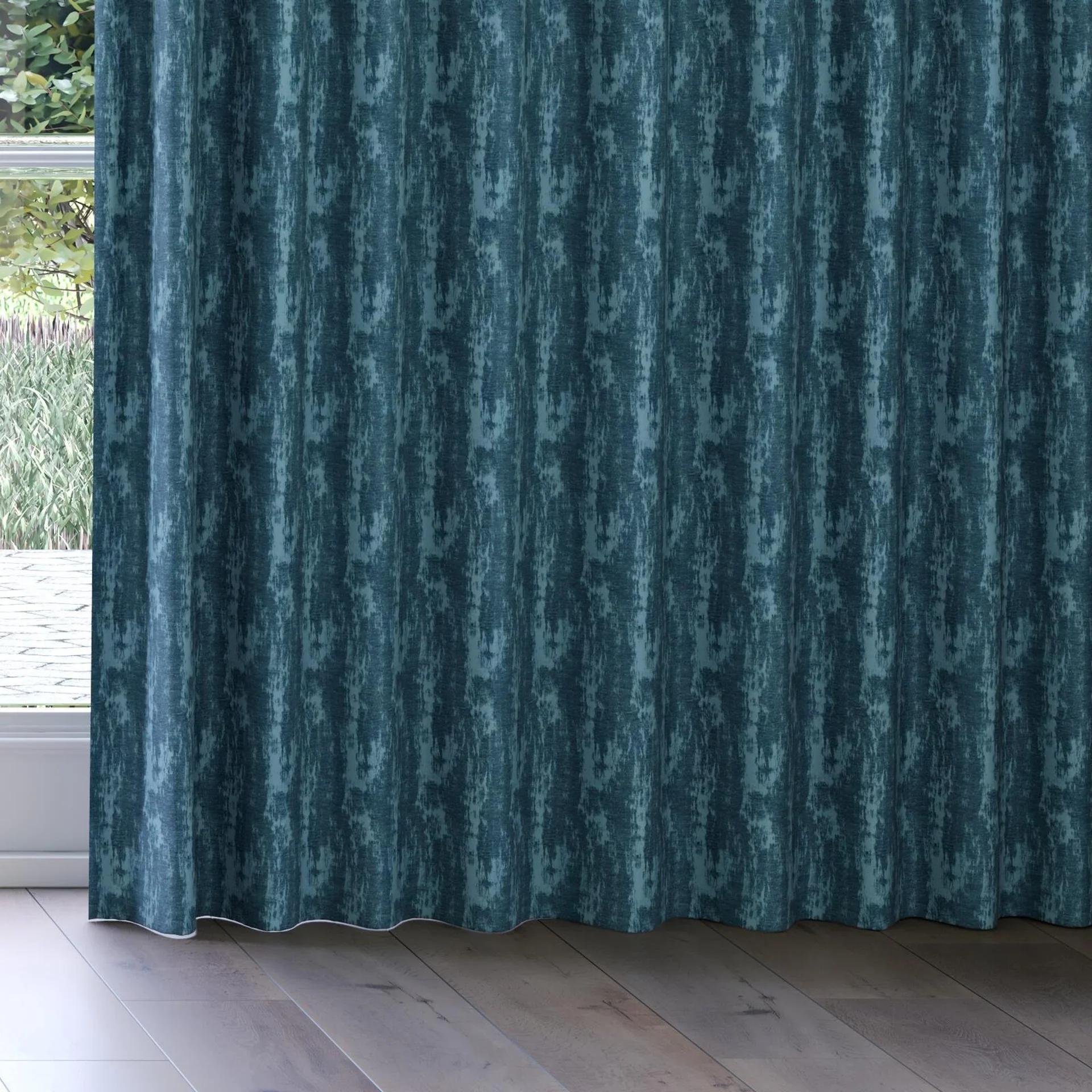 Bottom view of Innovation Lagoon, on curtain rail