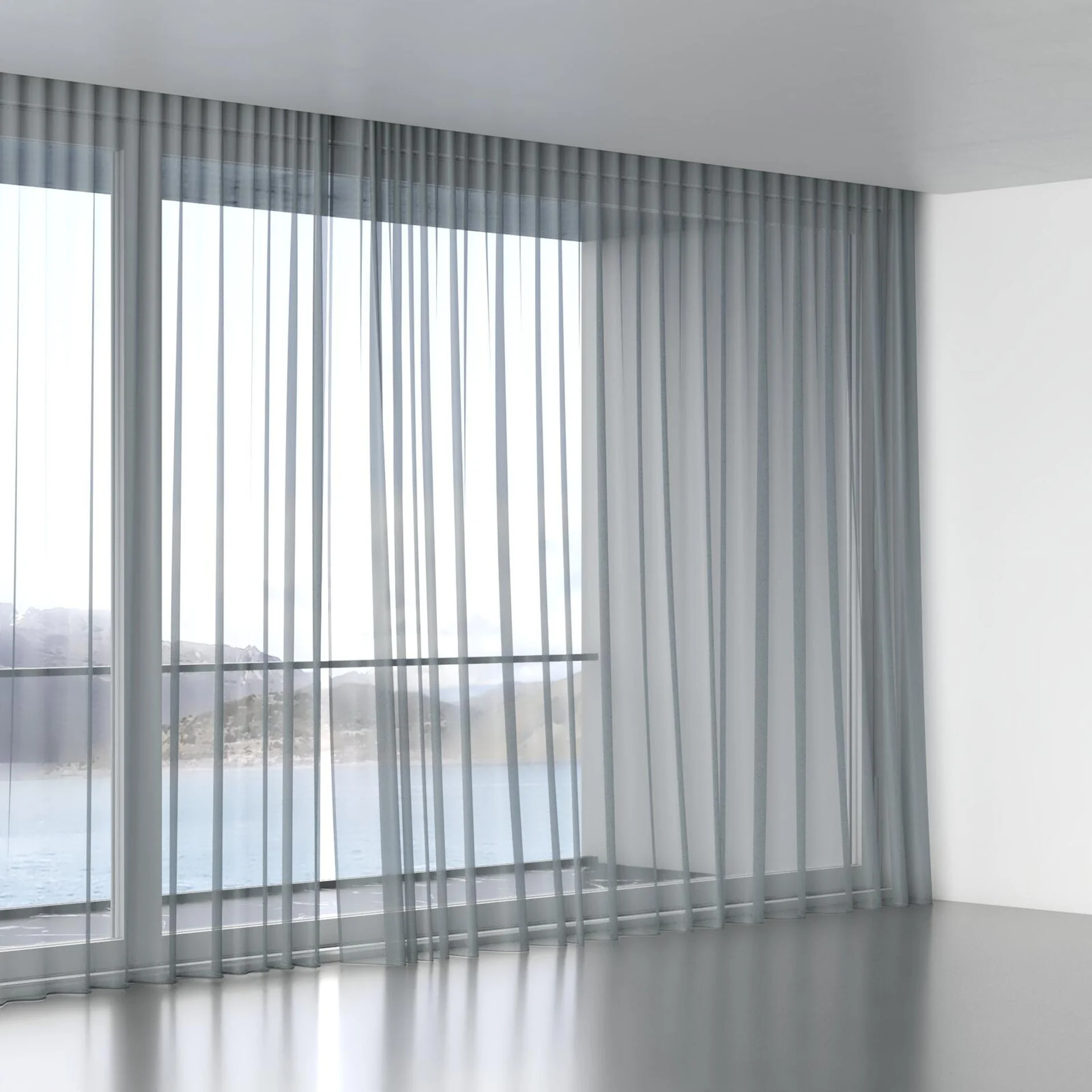 Full view of Xo Mineral, wave pleat