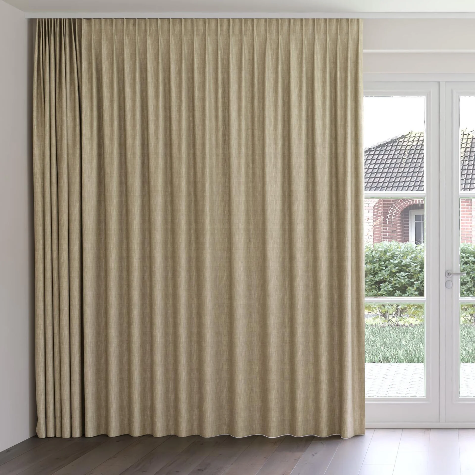 Front view of Observatory Surf, on curtain rail