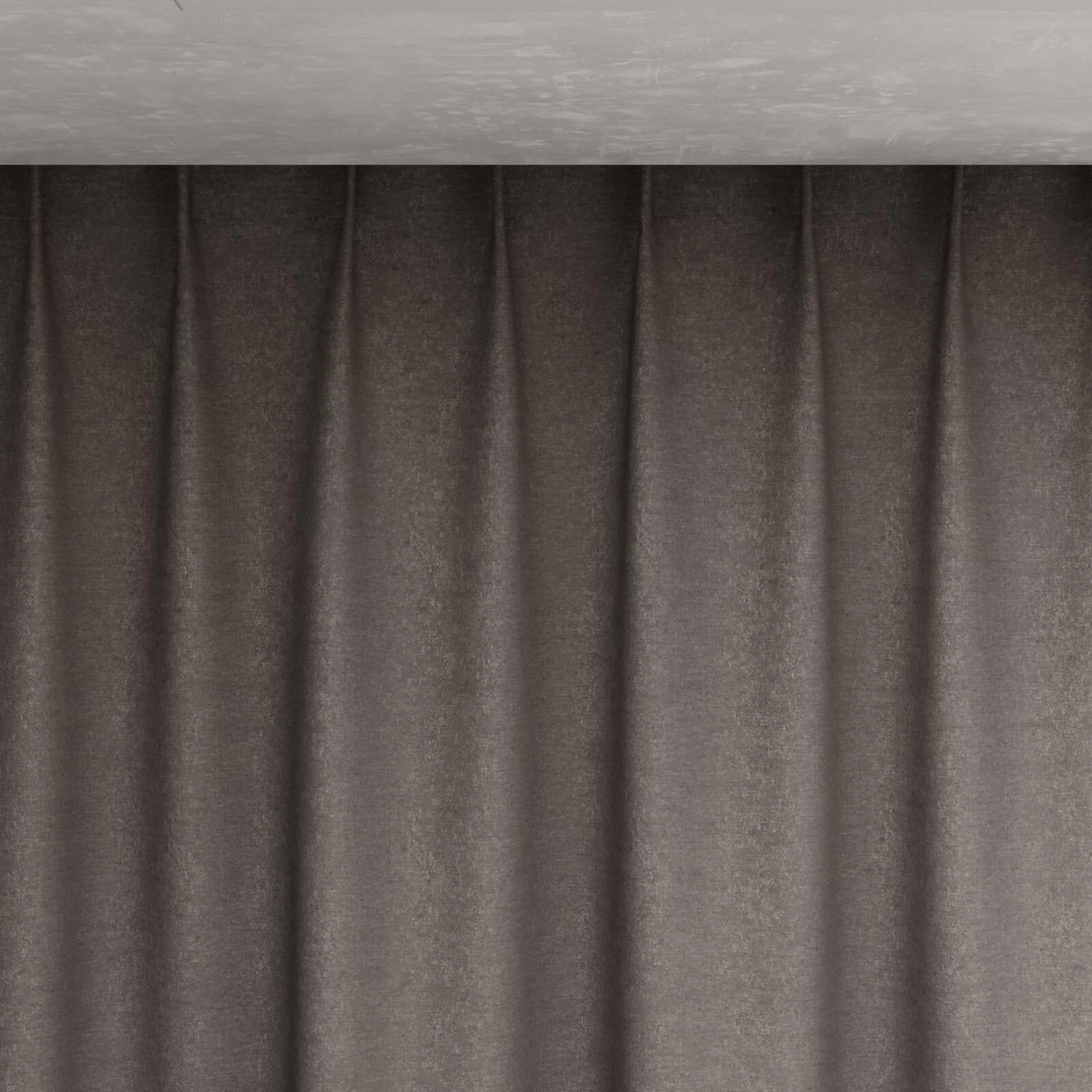 Top view of Drama Excalibur, pinch pleat