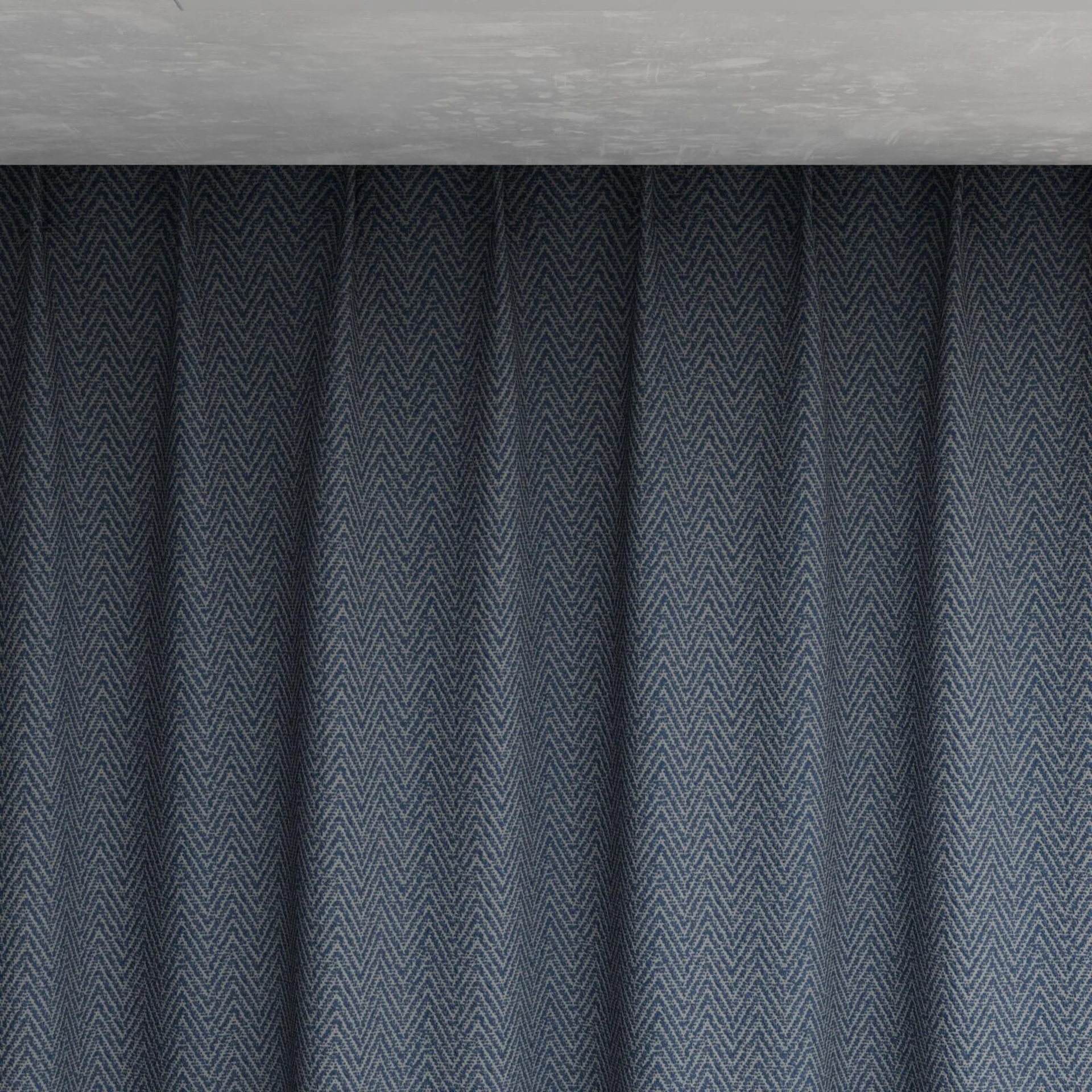 Top view of Saiph Denim, pinch pleat