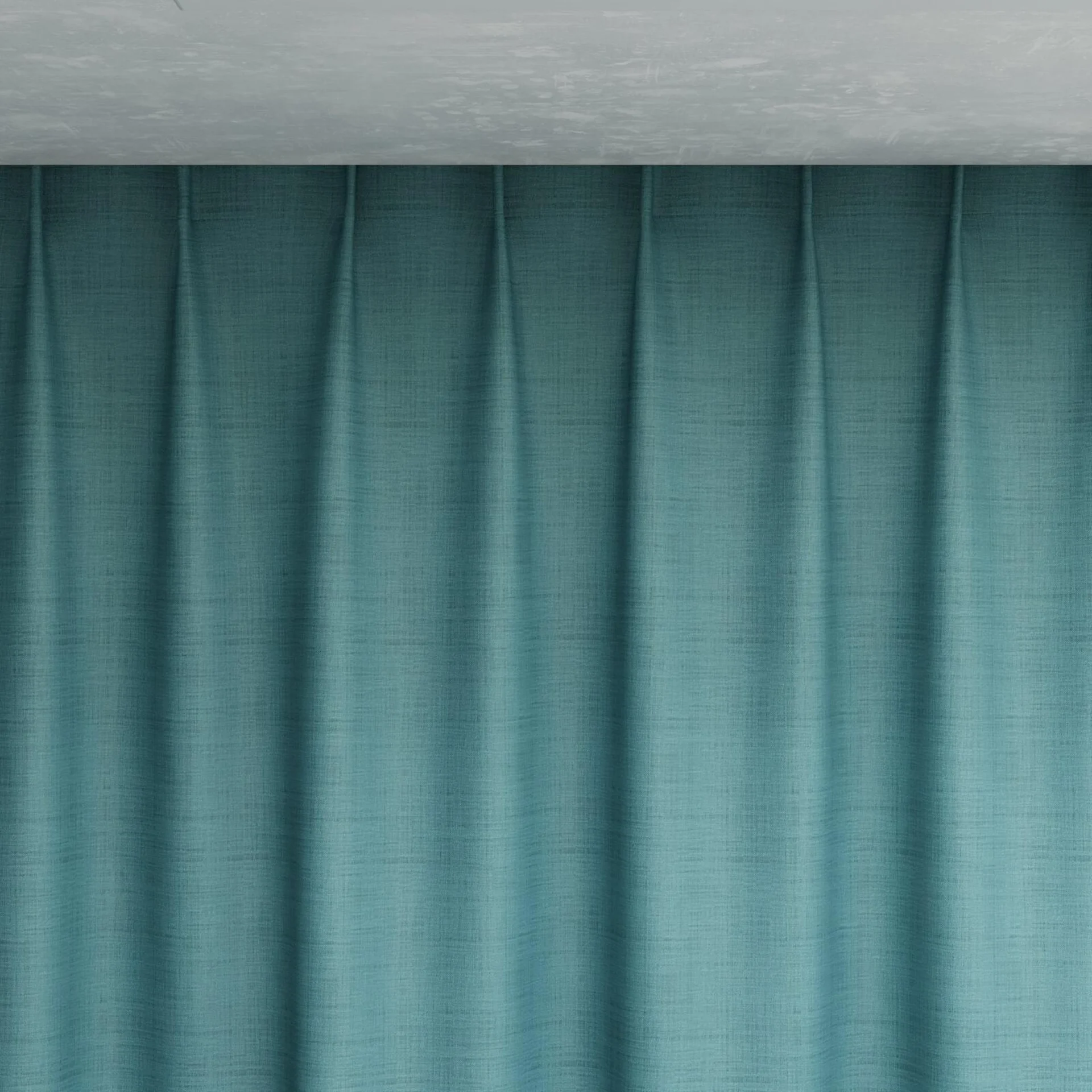 Top view of Loci Dim Out Surf, pinch pleat