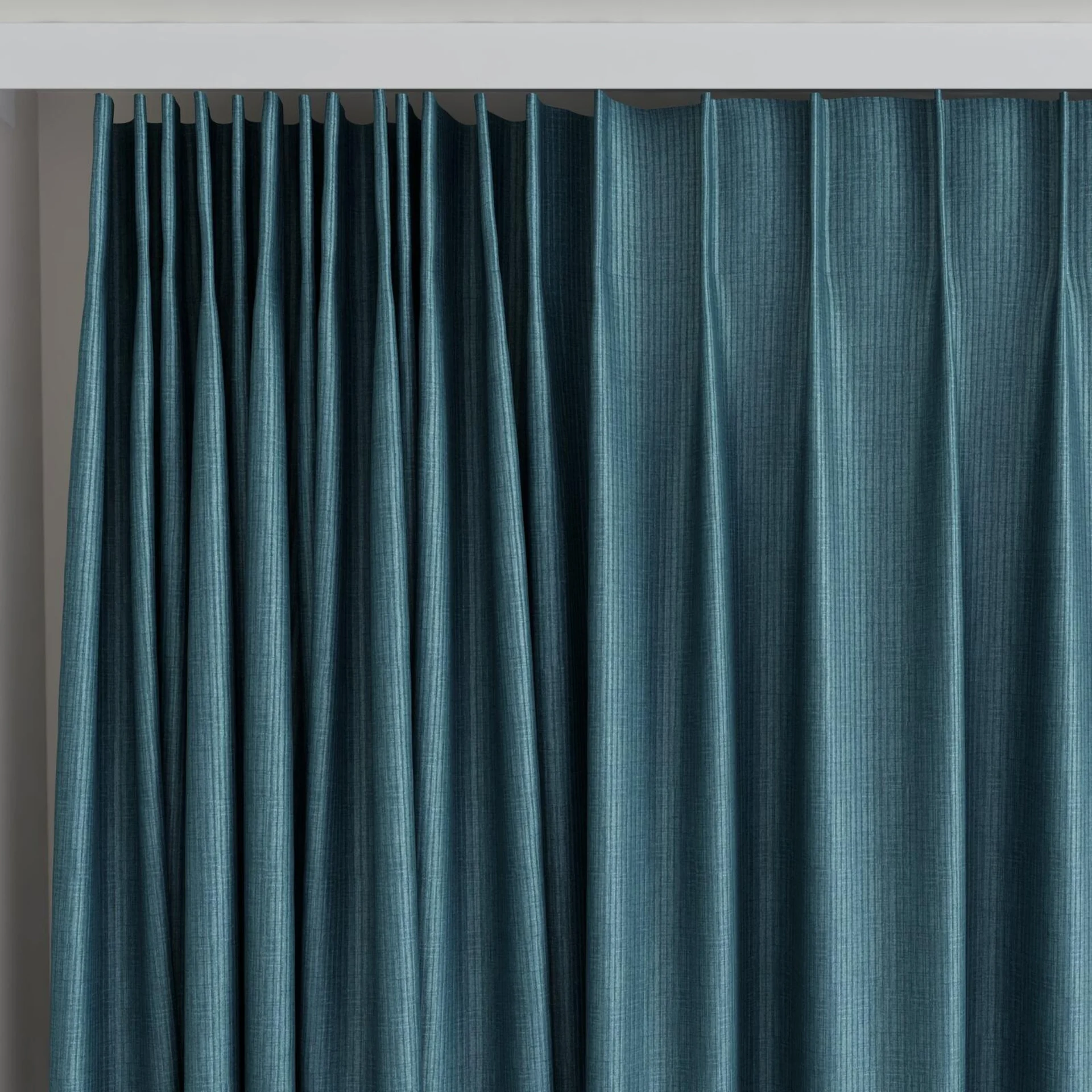 Top view of Hombre Dragonfly, on curtain rail