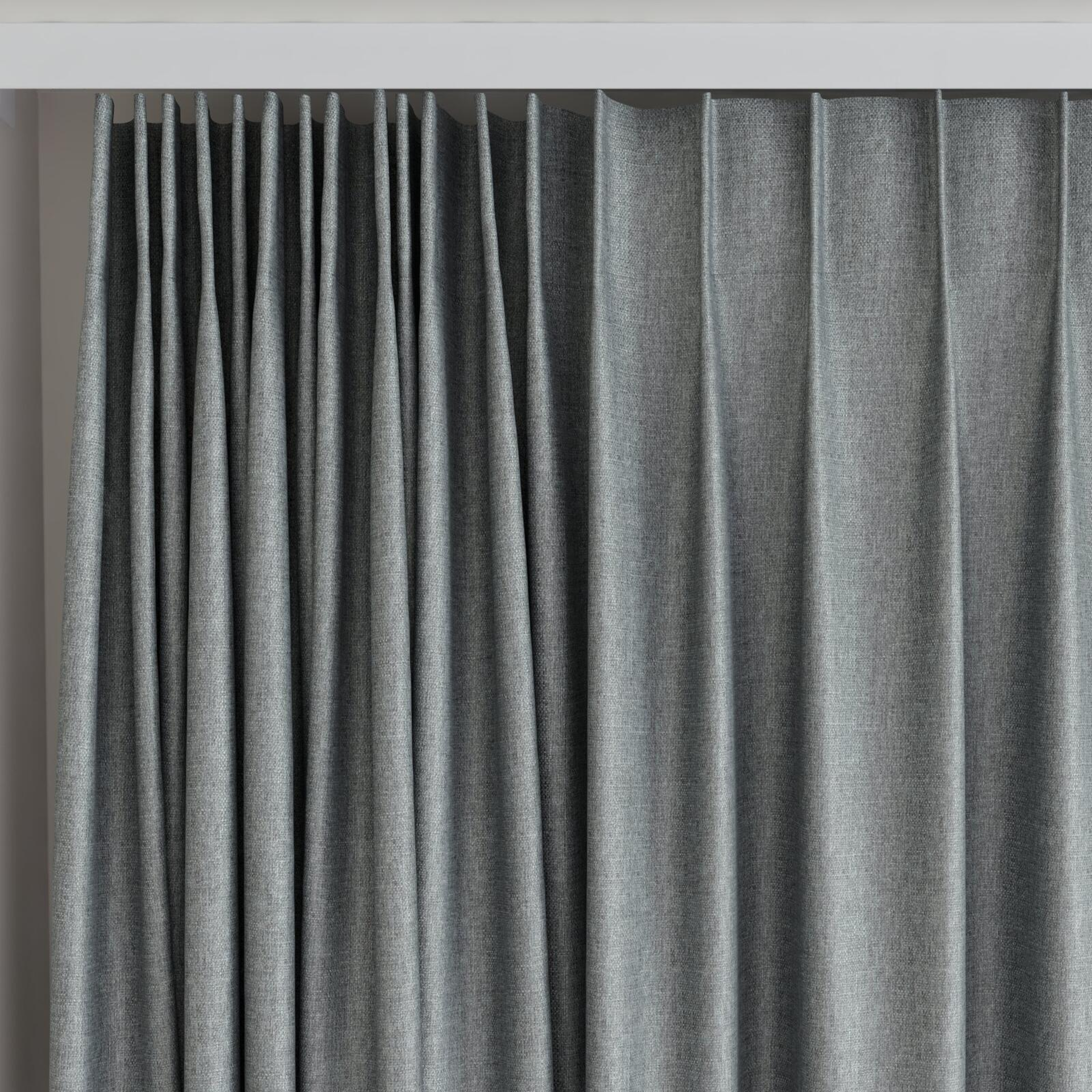 Top view of Tonga Iron, on curtain rail