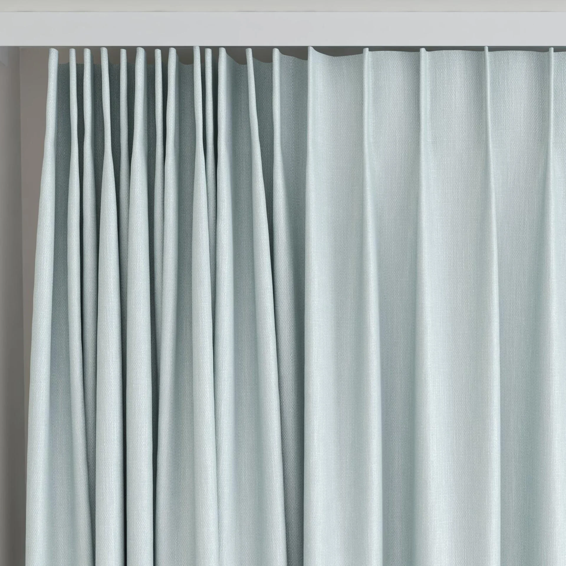 Top view of Cordoba Spa, on curtain rail