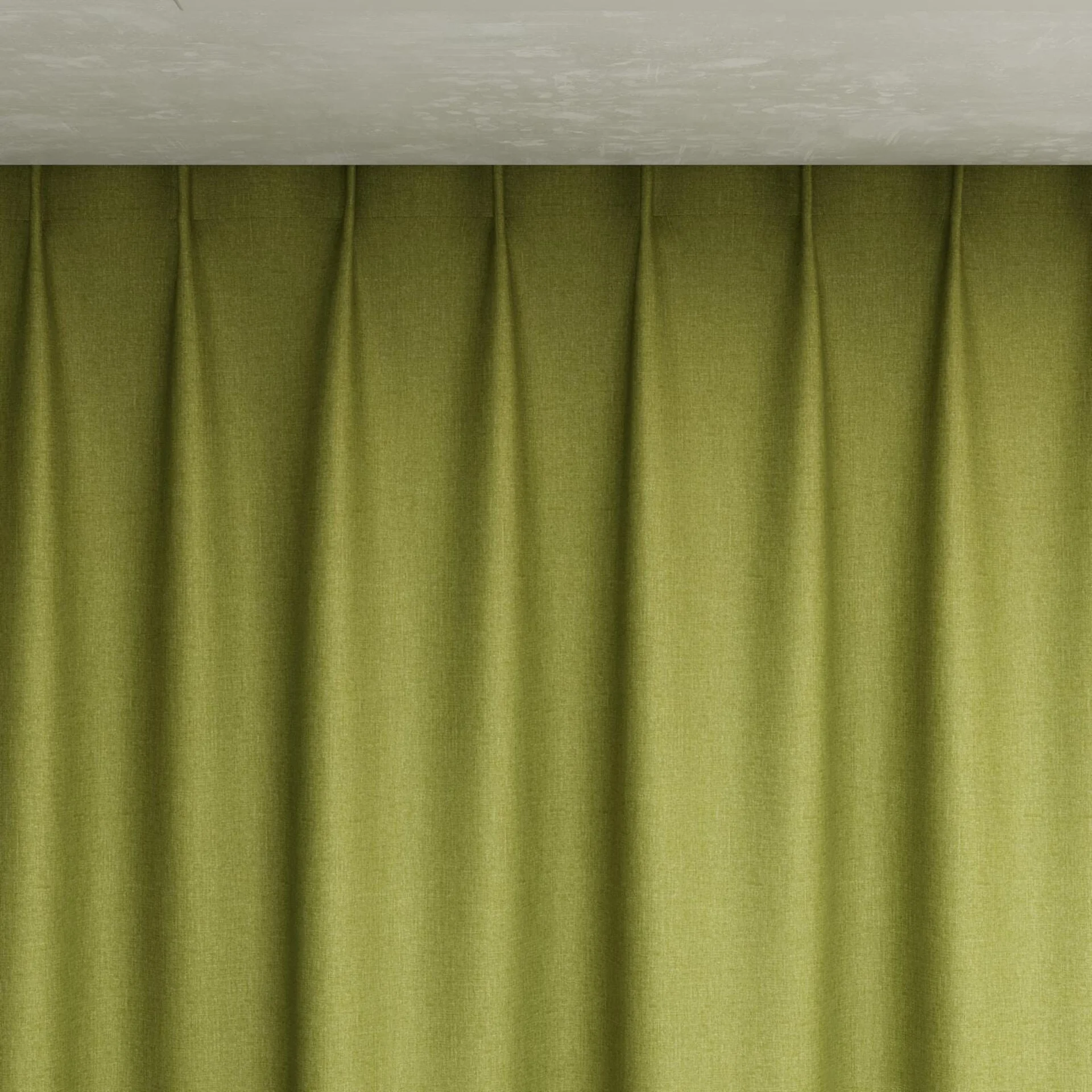 Top view of Kidglove Oasis, pinch pleat