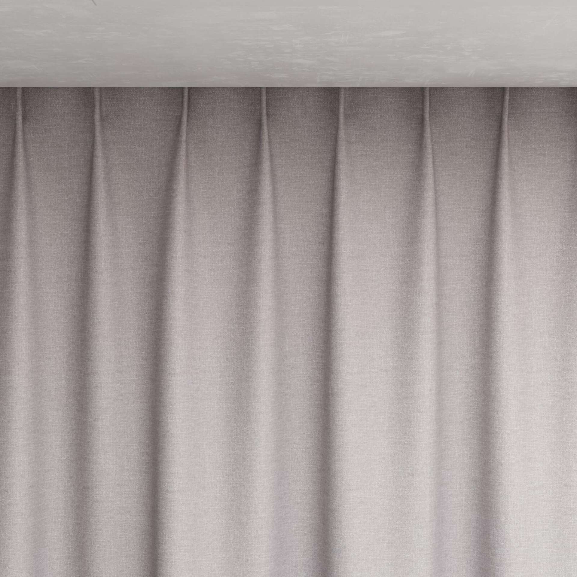 Top view of Casual Sterling, pinch pleat