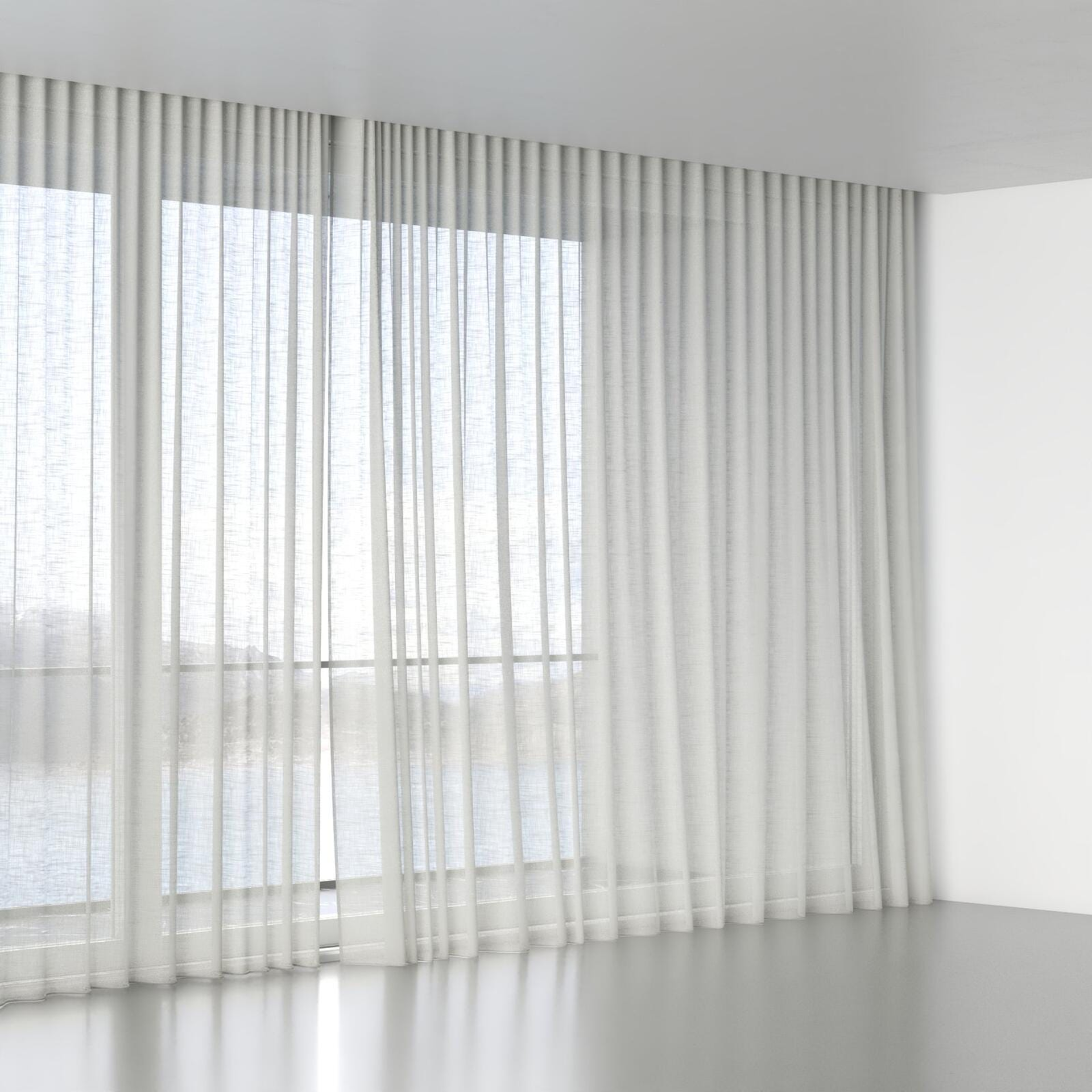 Full view of Savina Haze, wave pleat