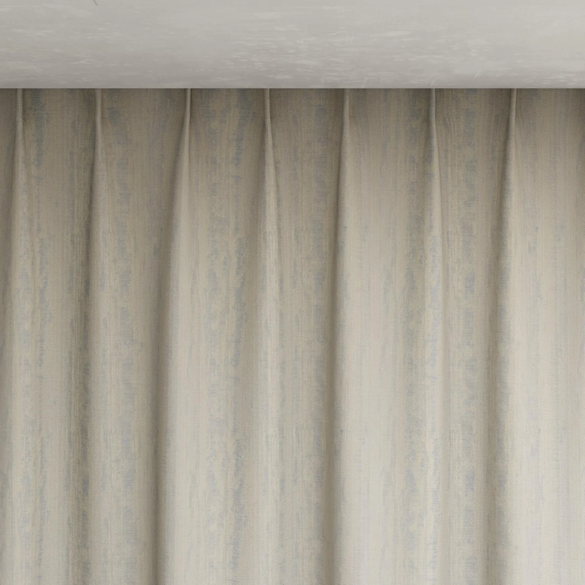 Top view of Stripia Gull, pinch pleat