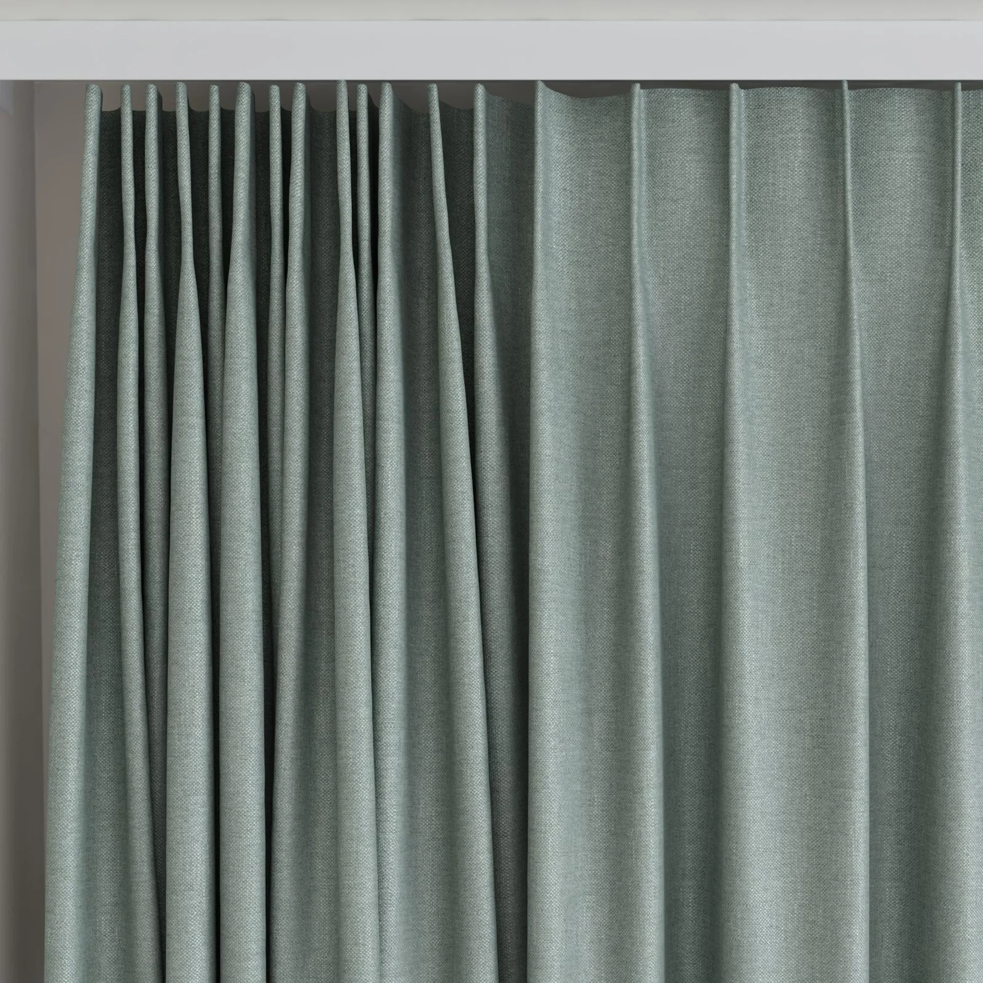 Top view of Perfecto Lagoon, on curtain rail