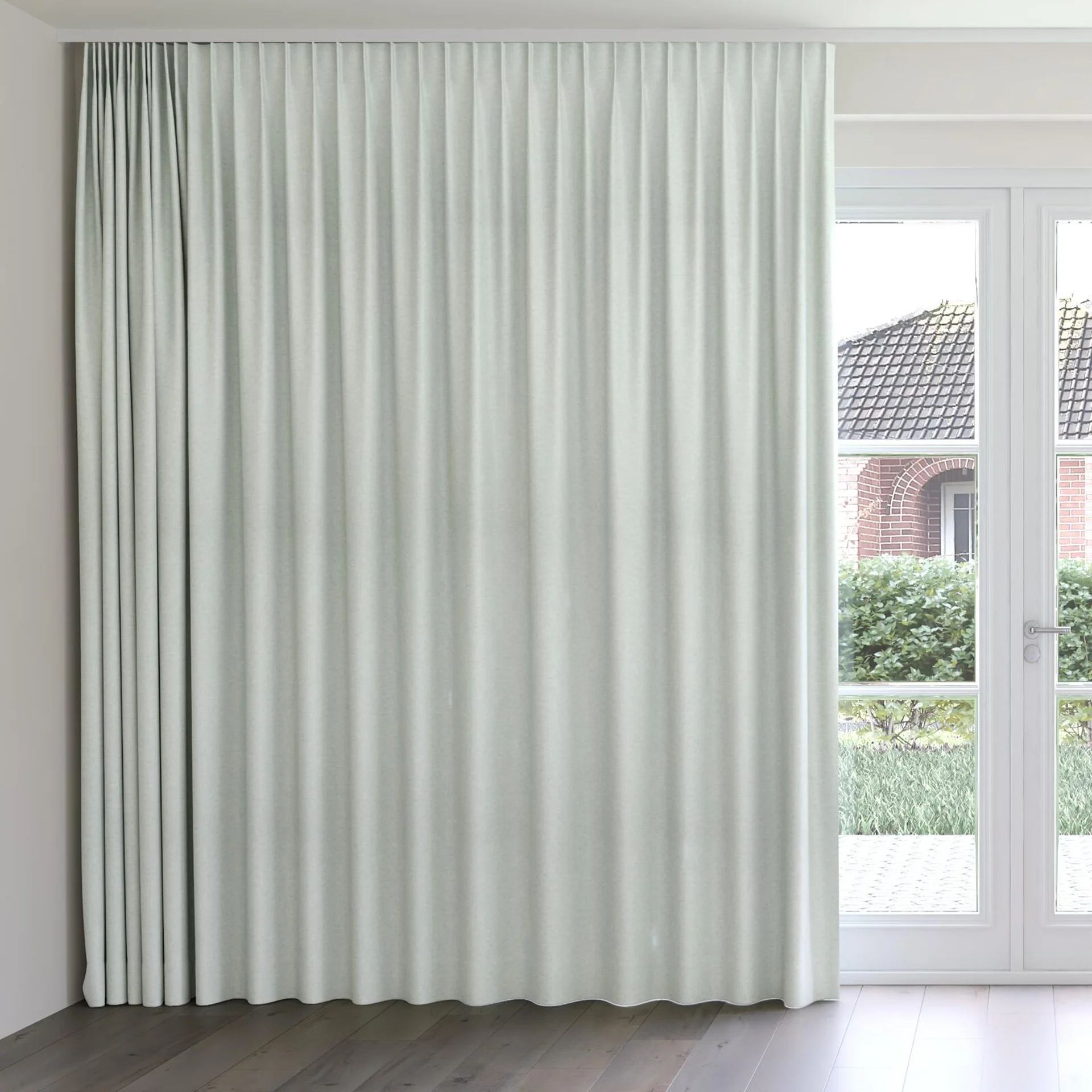 Front view of Goa Surf, on curtain rail