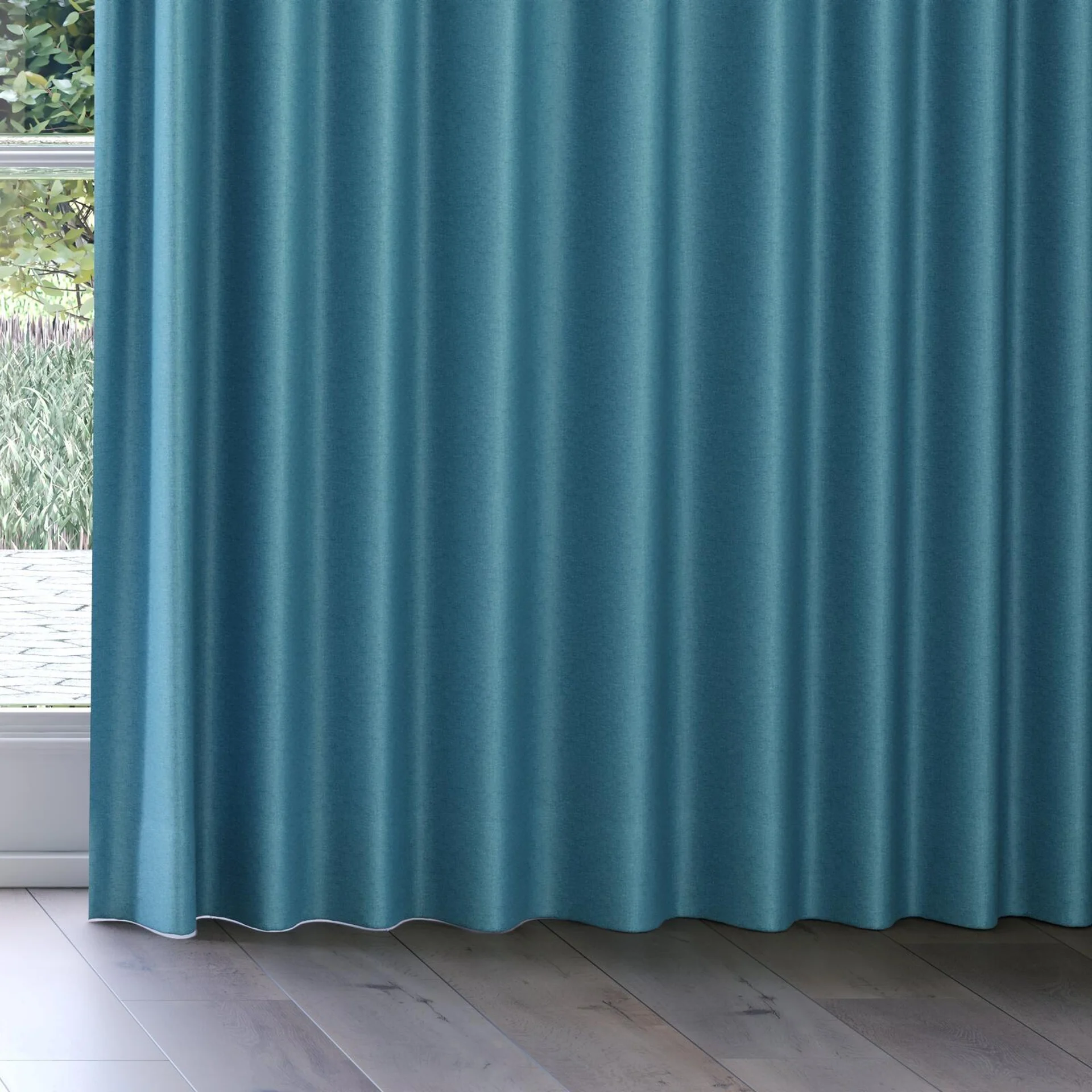 Bottom view of Grove Spa, on curtain rail