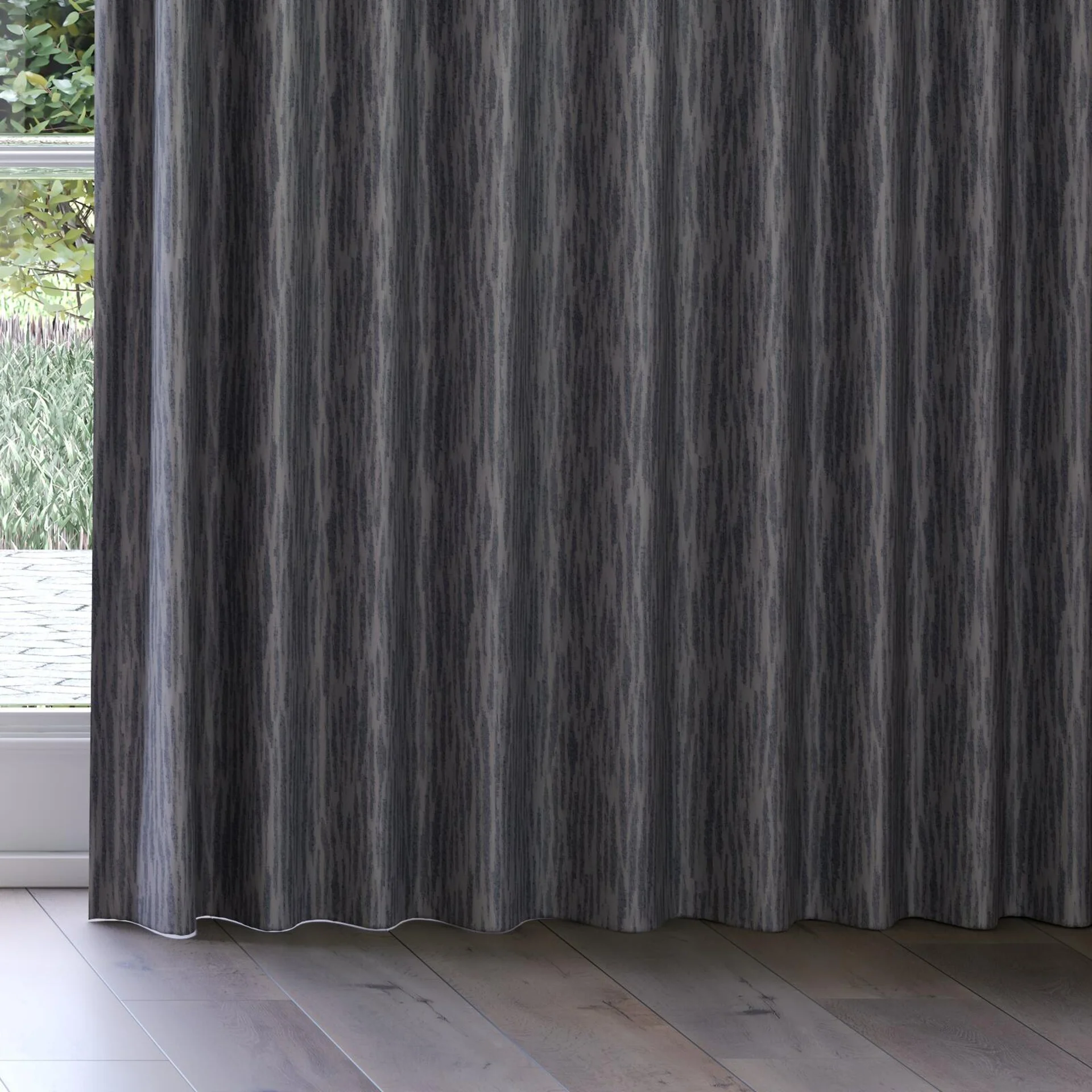 Bottom view of Aphelion Slate, on curtain rail