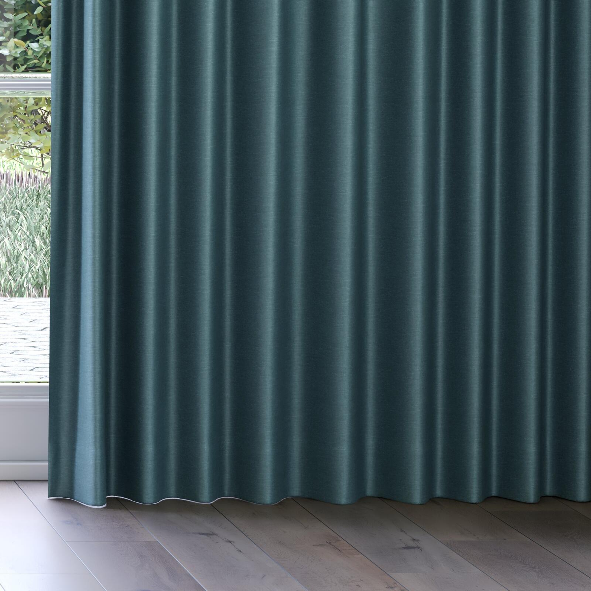 Bottom view of Provence Spa, on curtain rail