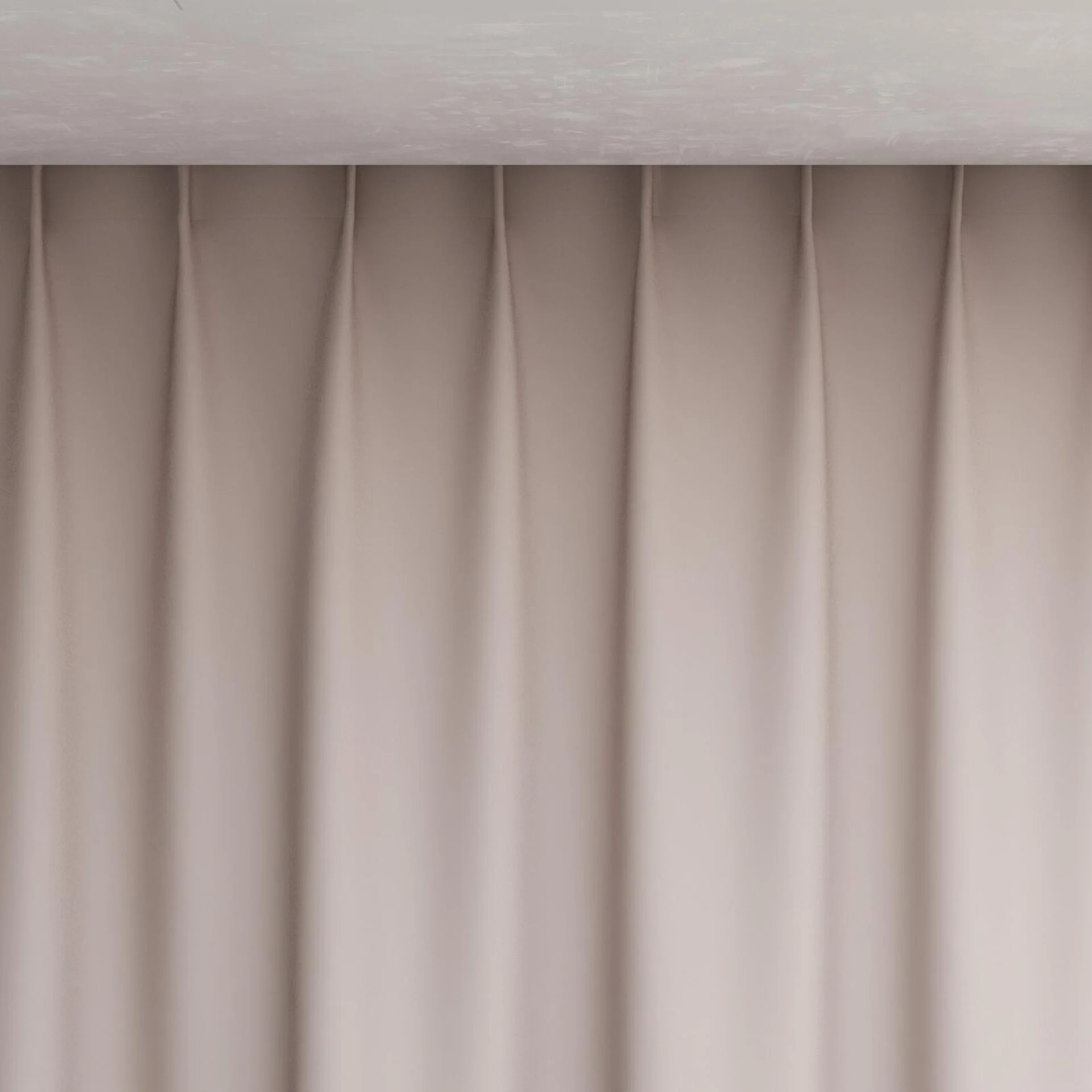 Top view of Quantum FR Ballet, pinch pleat