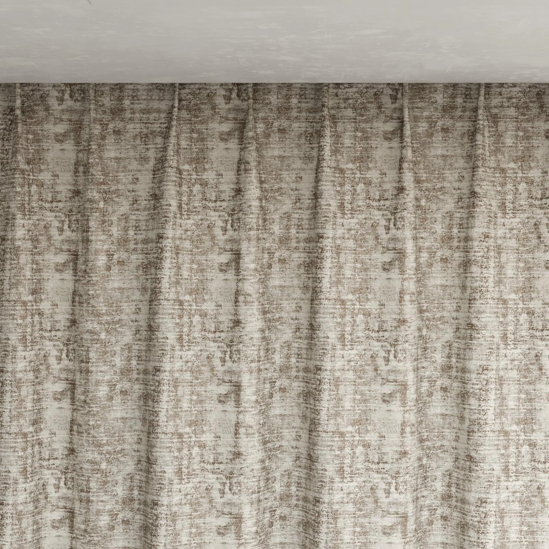 Top view of Member Fresco, pinch pleat