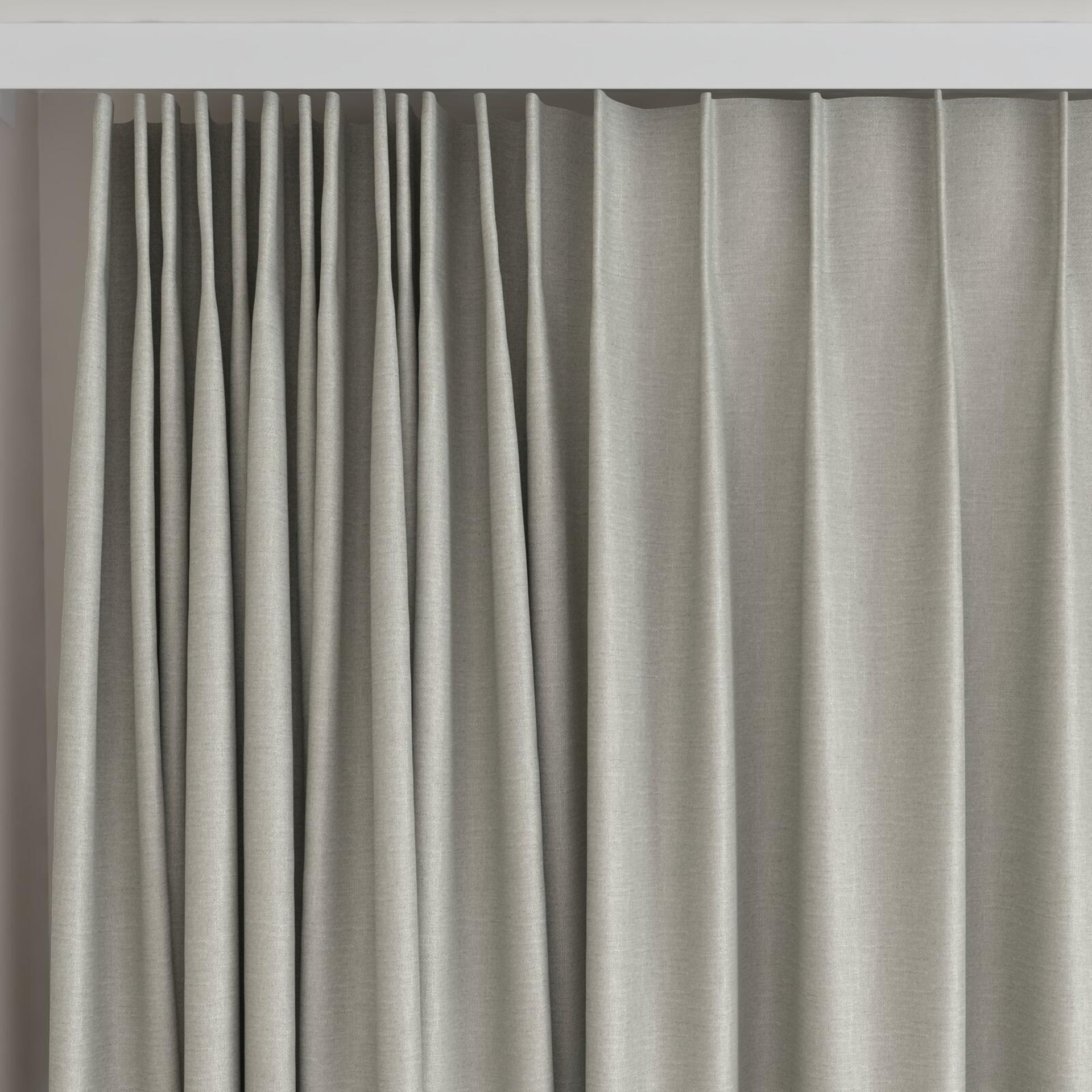 Top view of Atelier Soapstone, on curtain rail