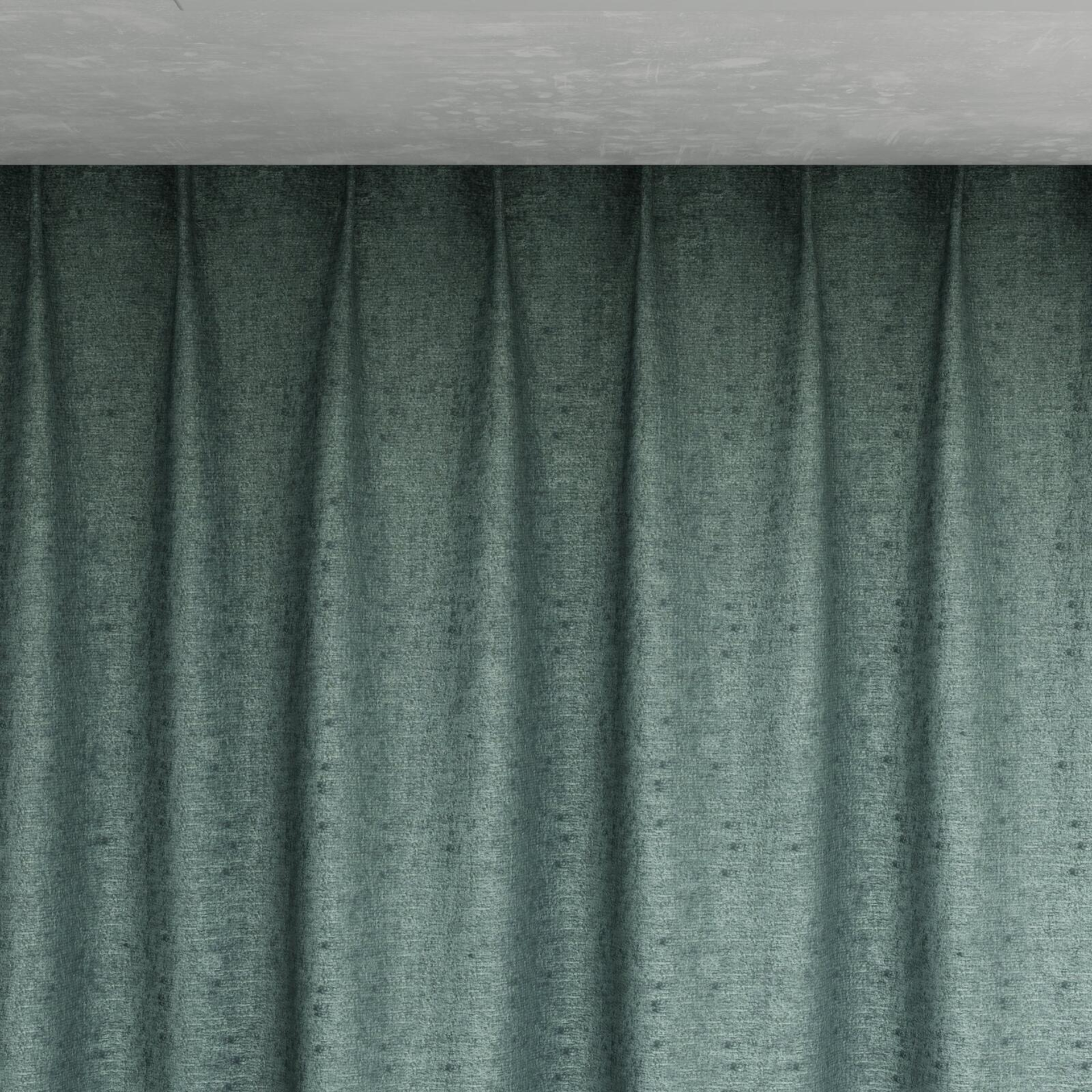 Top view of Monsieur Mineral, pinch pleat