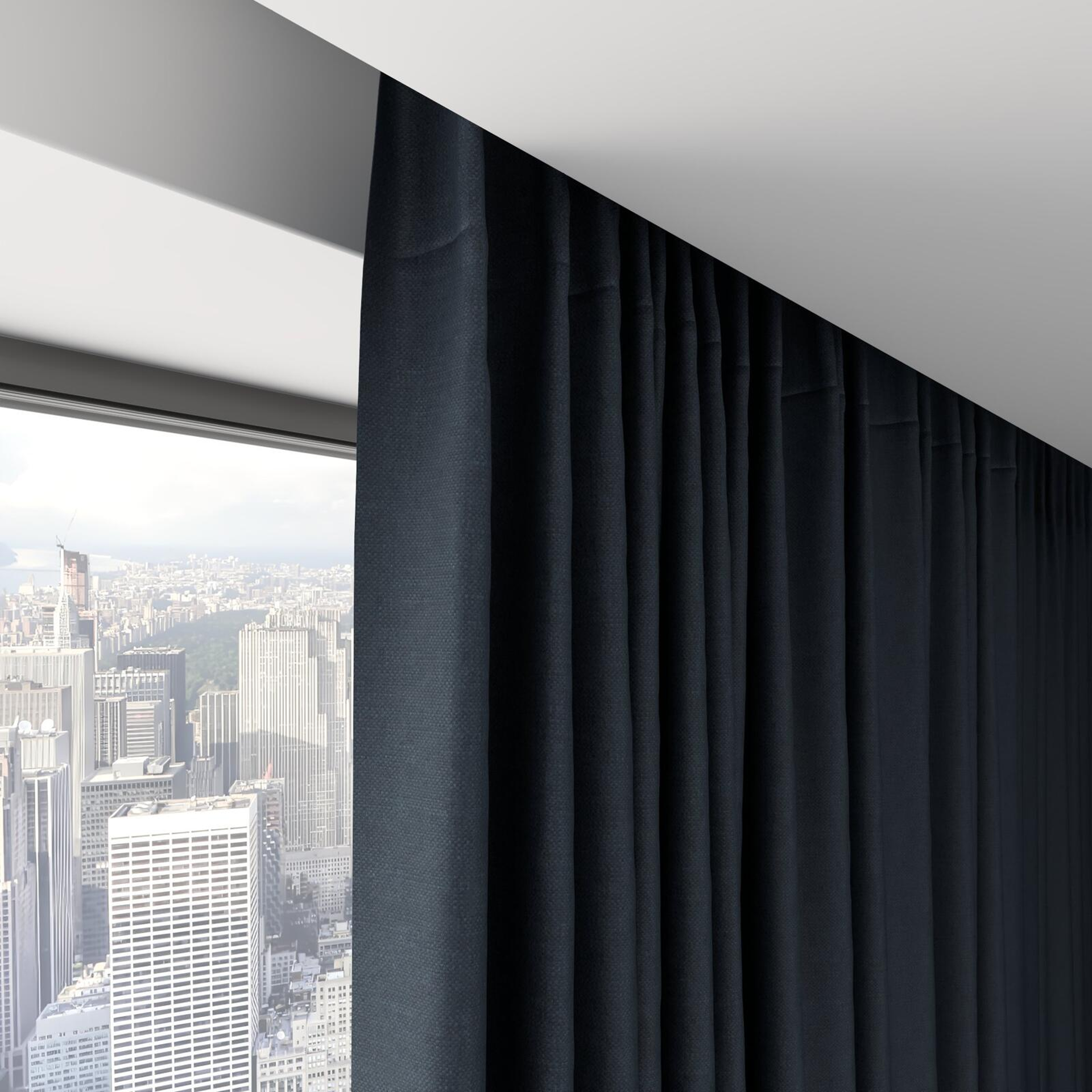 Top view of Urban Ink, on hidden rail