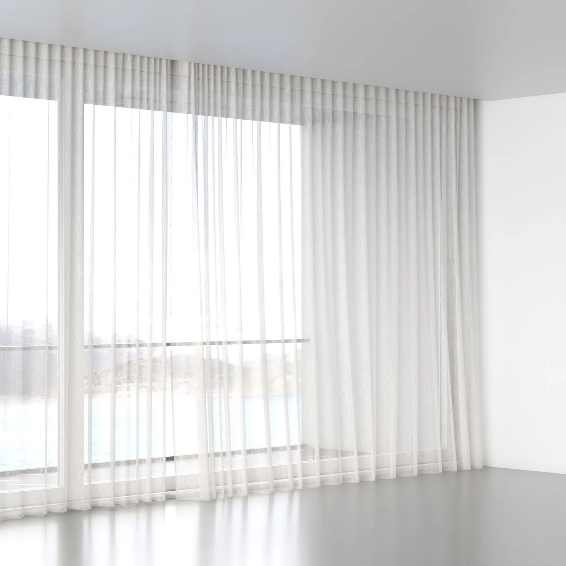 Full view of Rhythm Sand, wave pleat