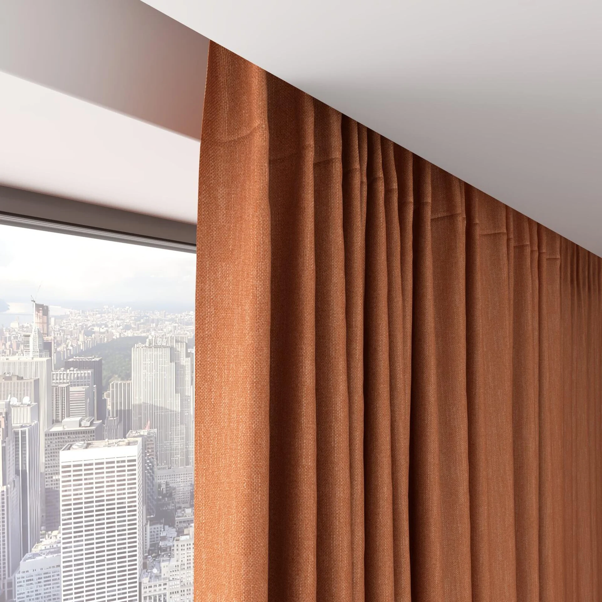 Top view of Excel Sienna, on hidden rail