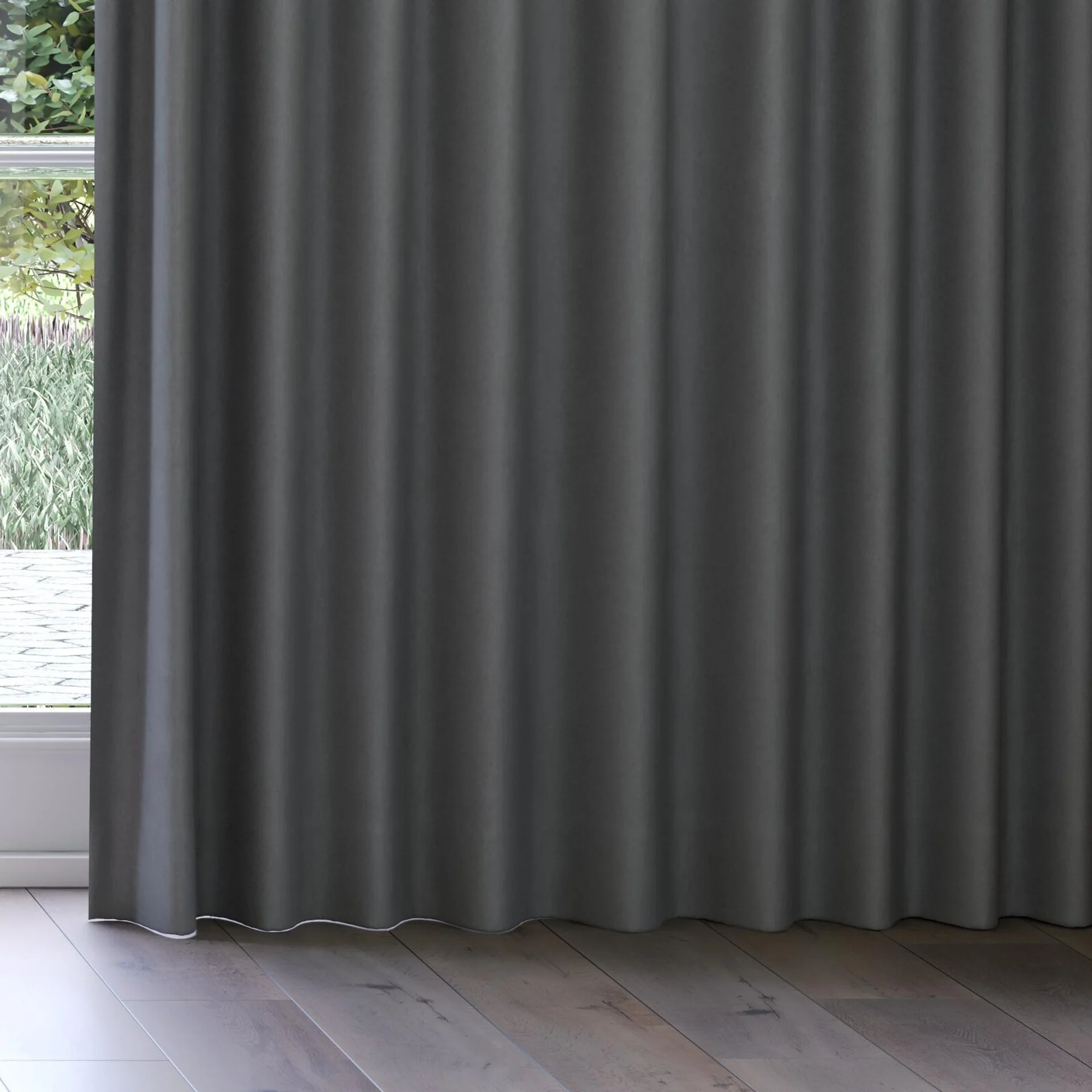 Bottom view of Peak Elephant, on curtain rail