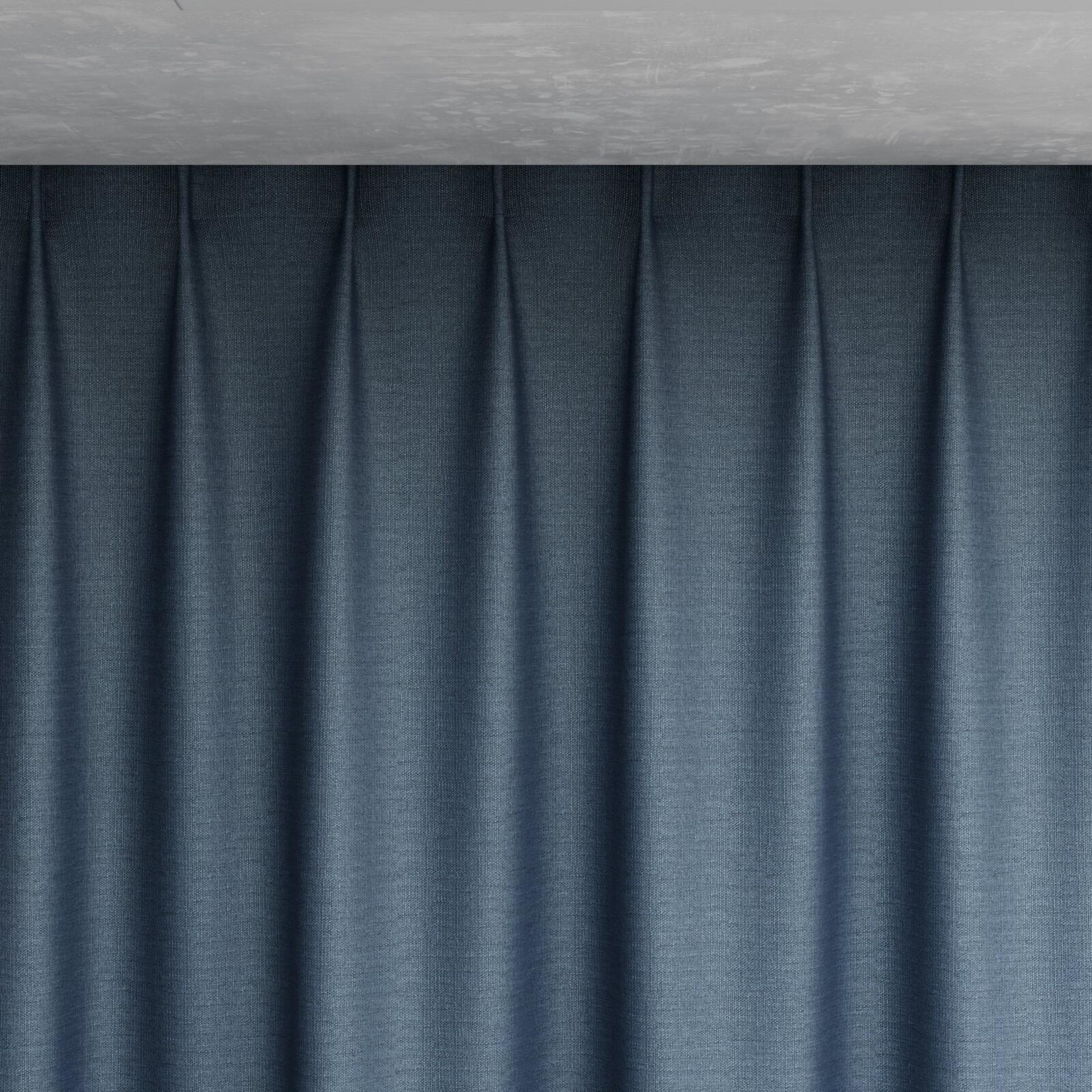 Top view of Linex Denim, pinch pleat
