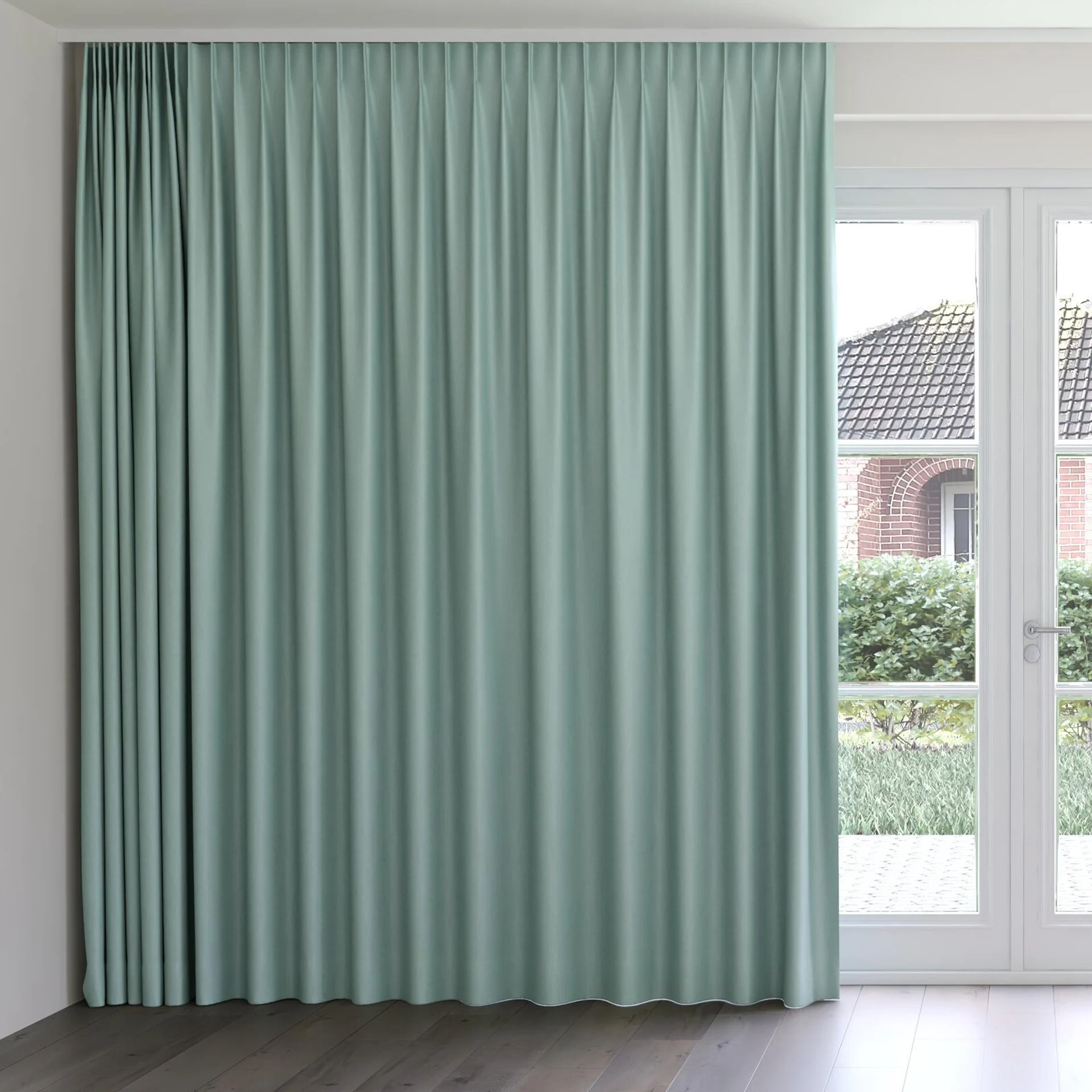 Front view of Naturama Spa, on curtain rail