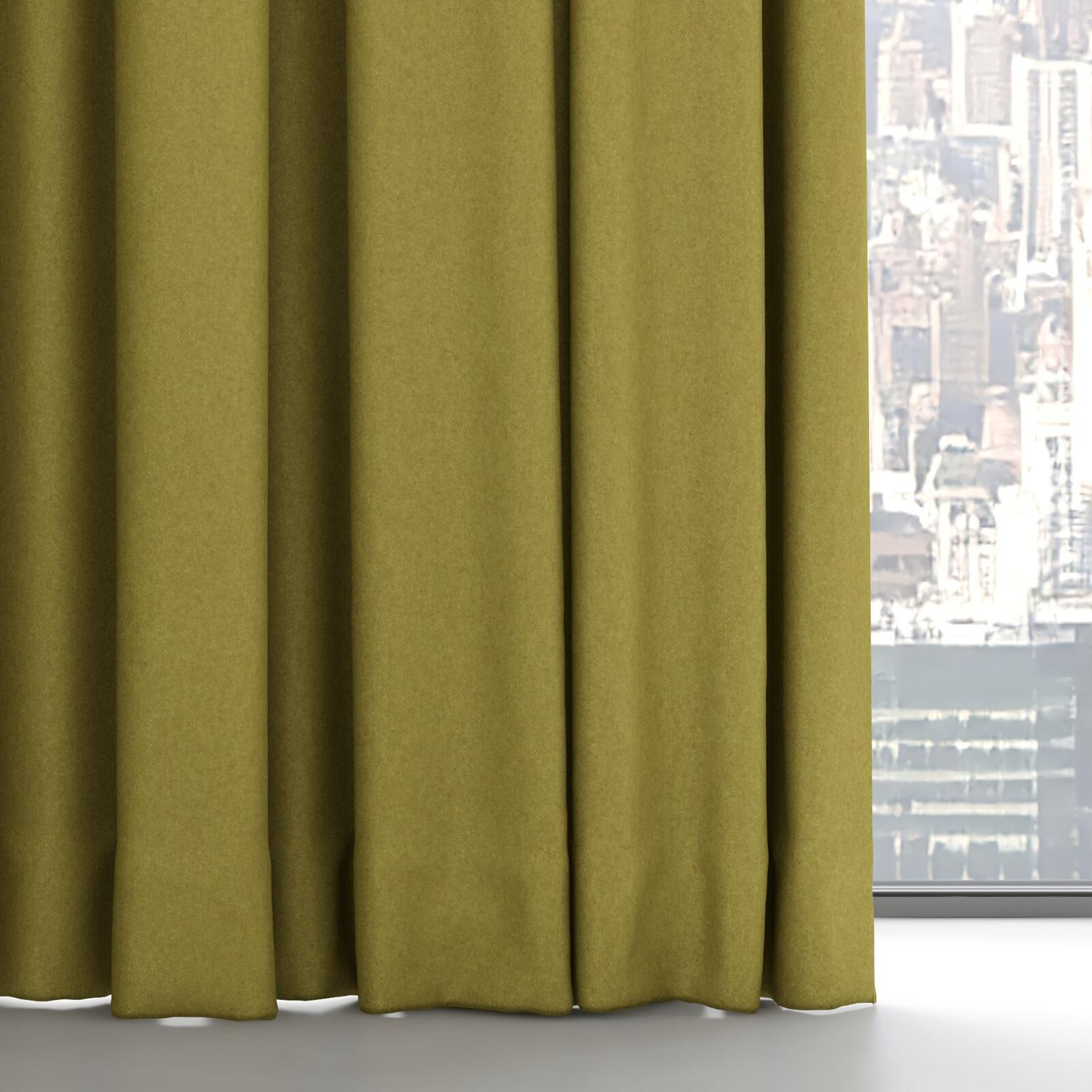Bottom view of Woolly/Woolen Khaki, on hidden rail