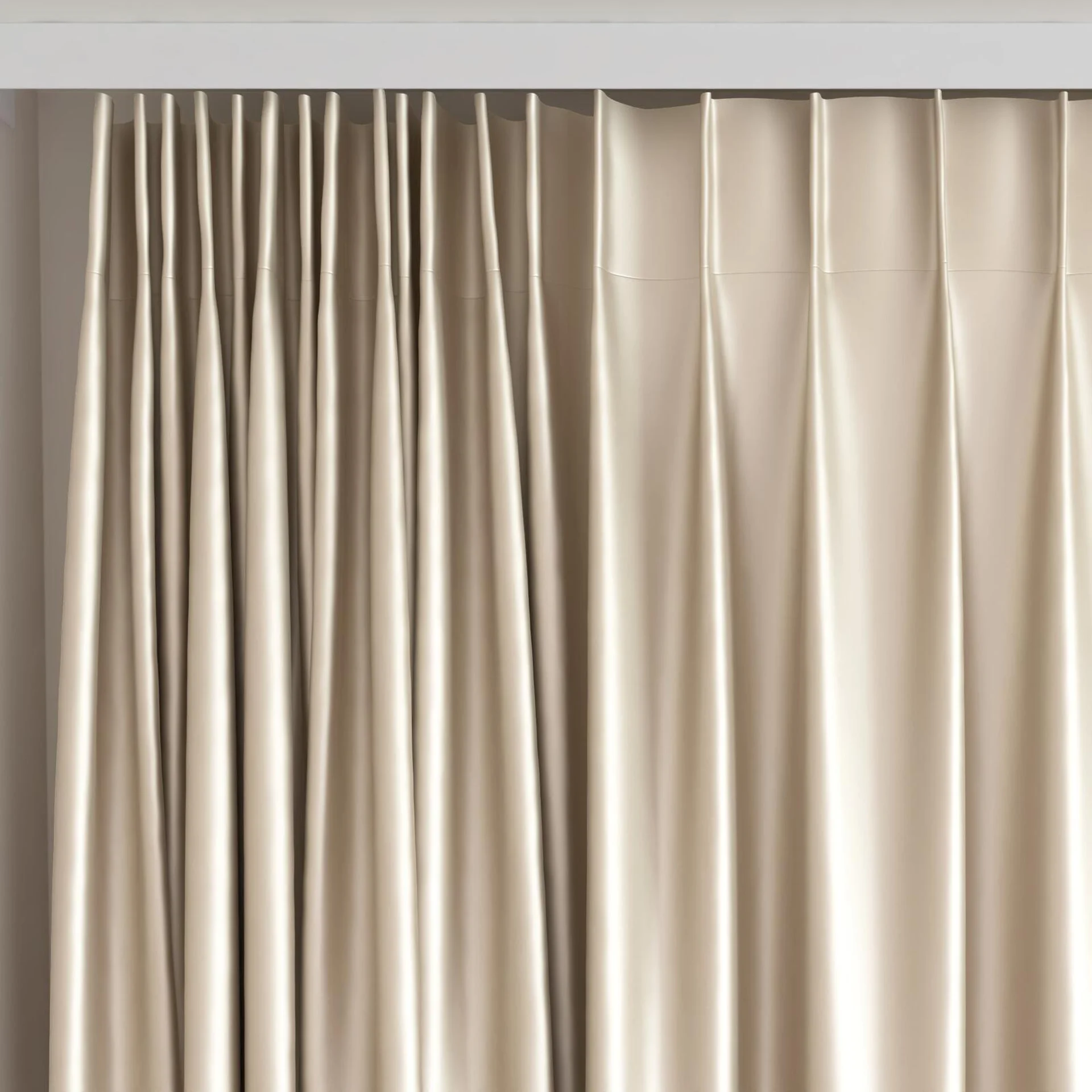 Top view of North Face Desert, on curtain rail