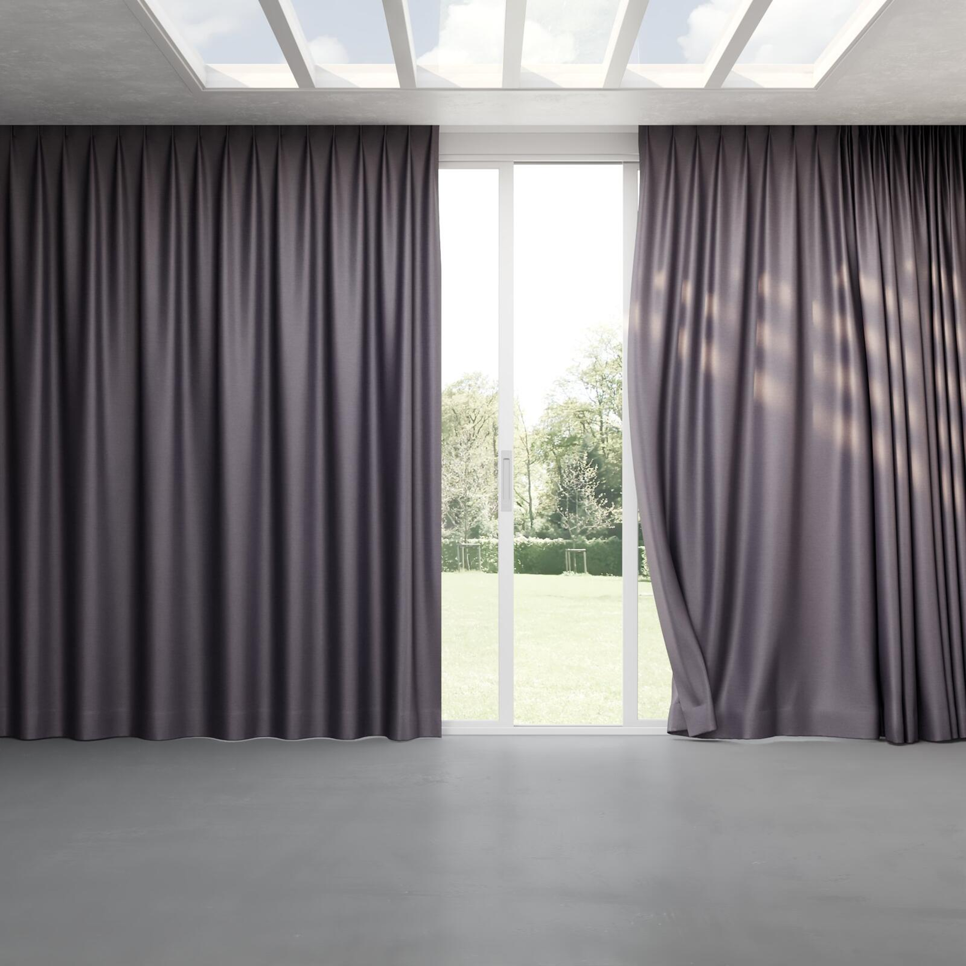 Full view of Provence Nocturne, pinch pleat