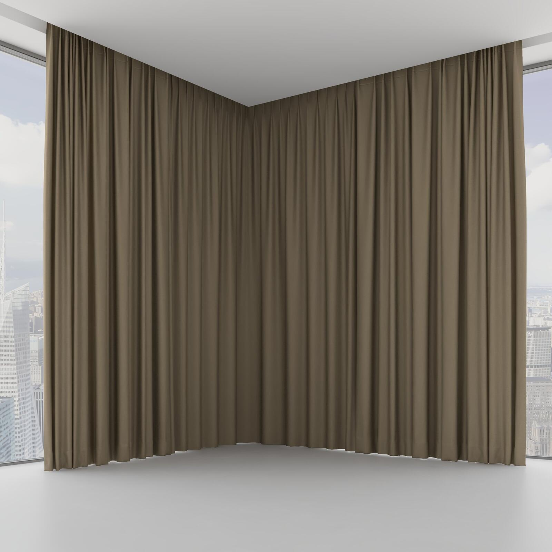 Front view of Atelier Truffle, on hidden rail