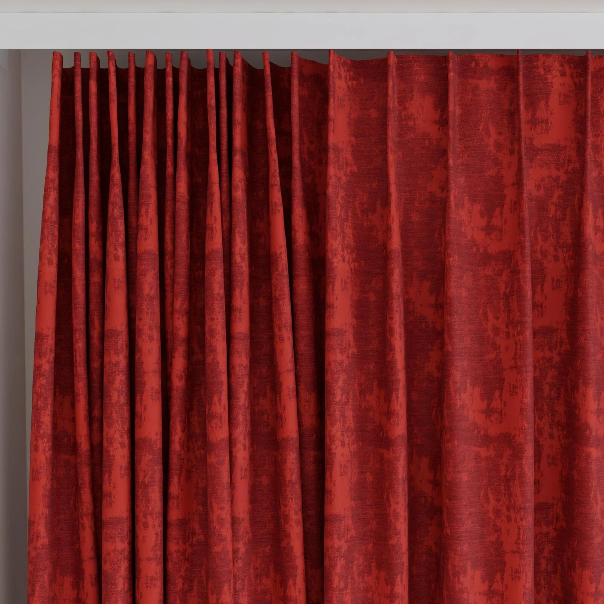 Top view of Innovation Ribbon, on curtain rail