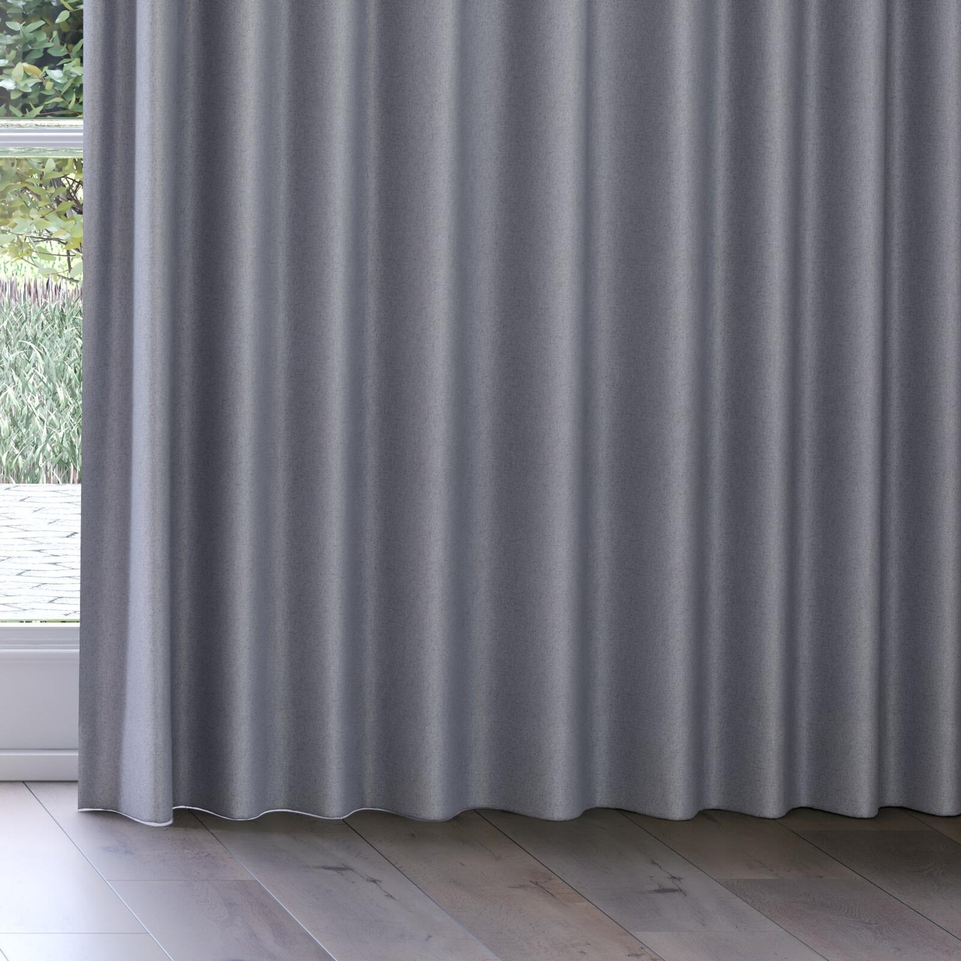 Bottom view of Liberate Gull, on curtain rail