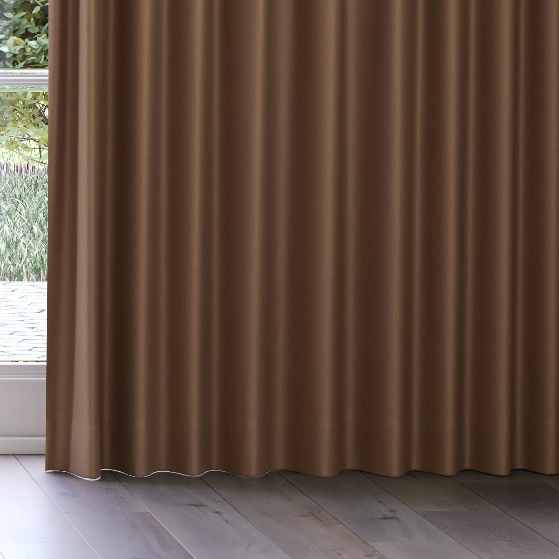 Bottom view of Atelier Sumac, on curtain rail
