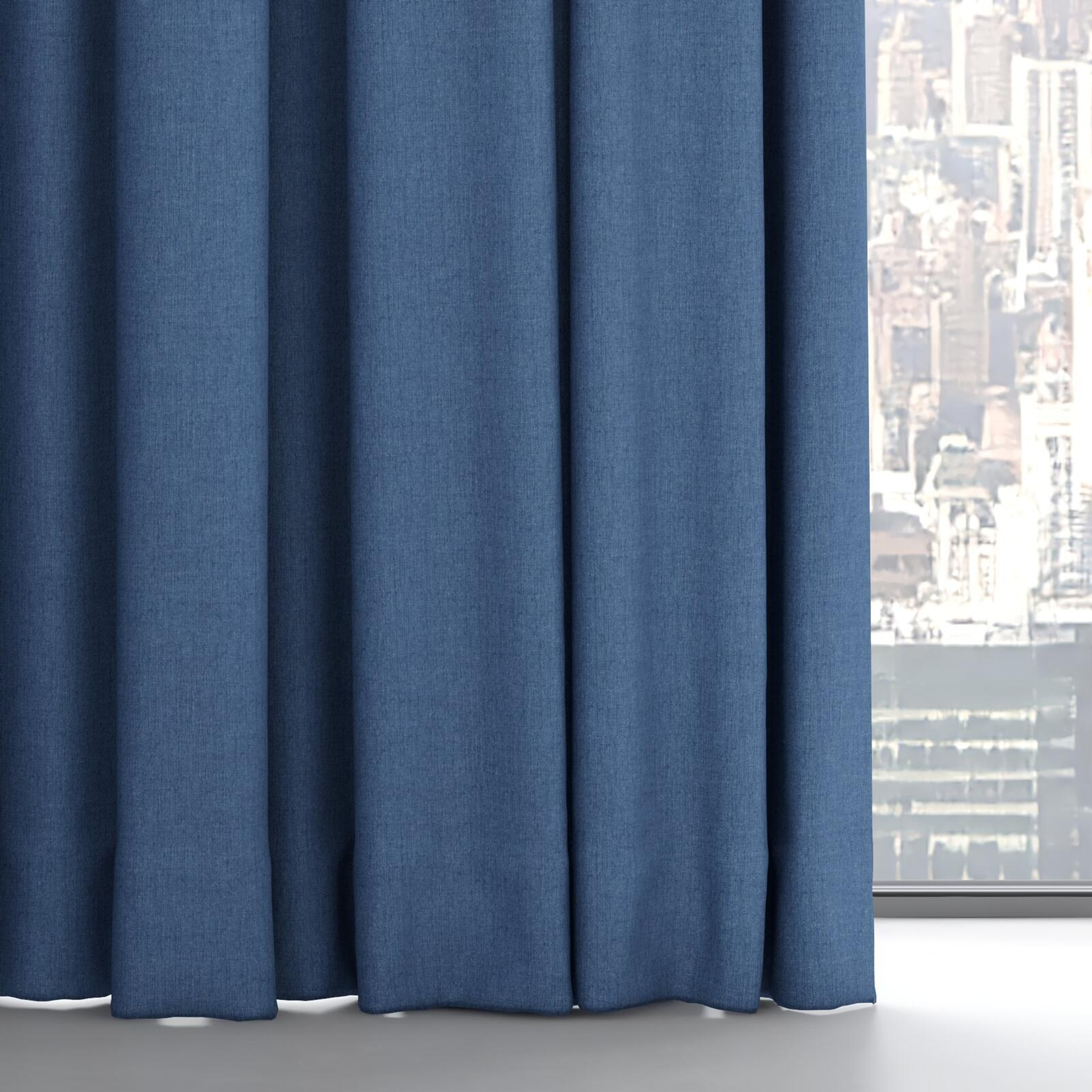 Bottom view of Cushy Denim, on hidden rail