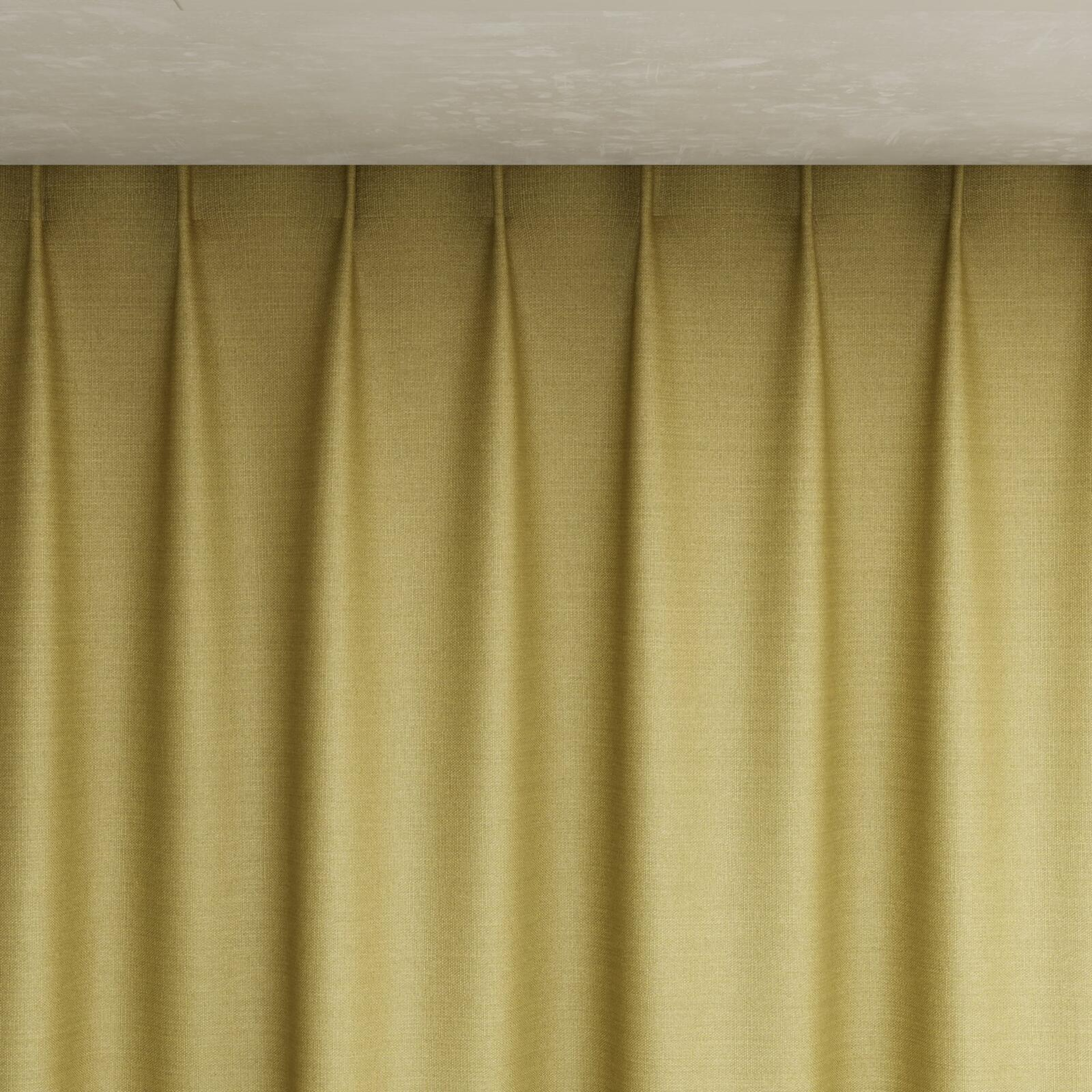 Top view of Linex Linden, pinch pleat