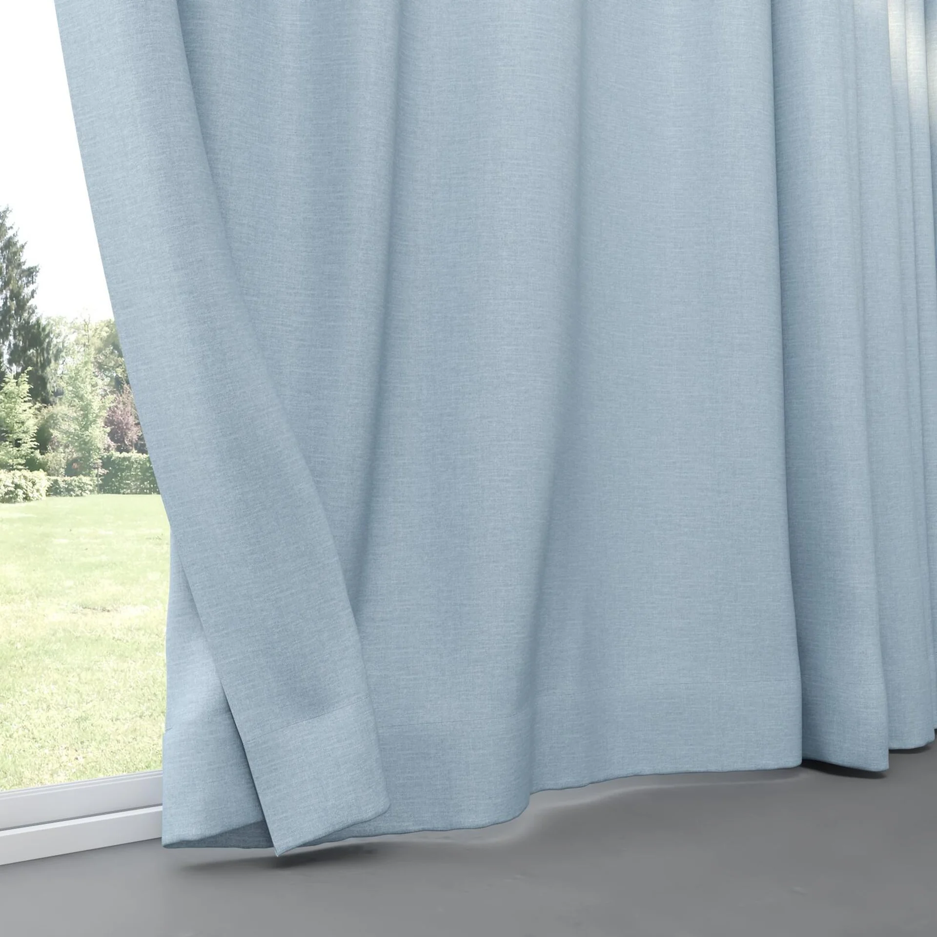 Bottom view of Casual Horizon, pinch pleat
