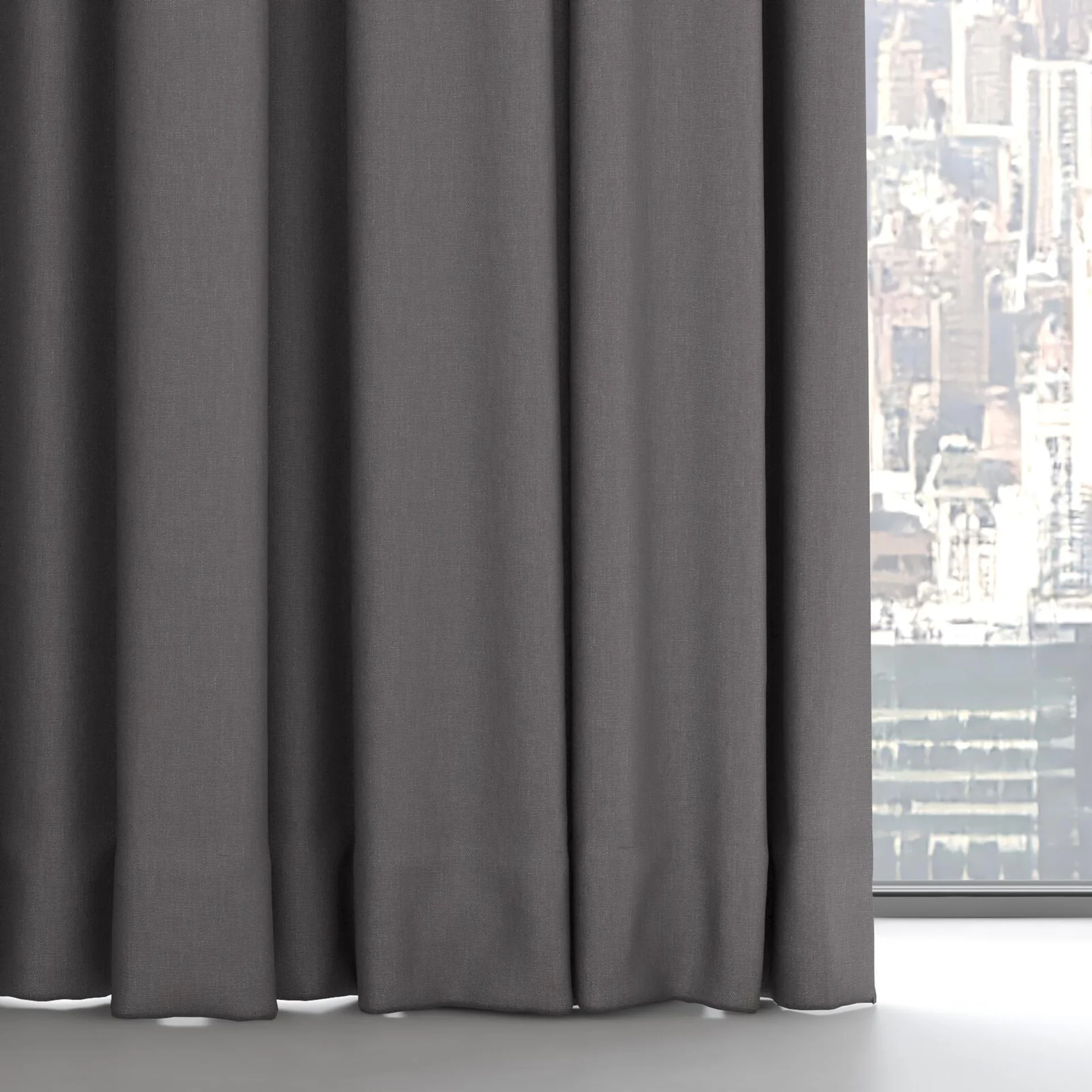 Bottom view of Infinite Night Shade, on hidden rail