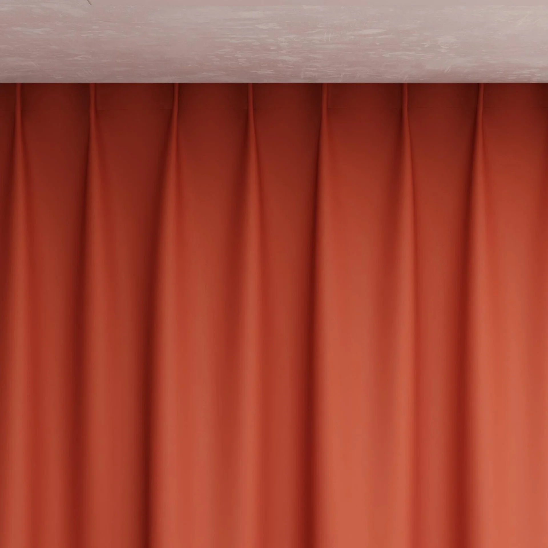 Top view of Ultra Dim Sierra, pinch pleat
