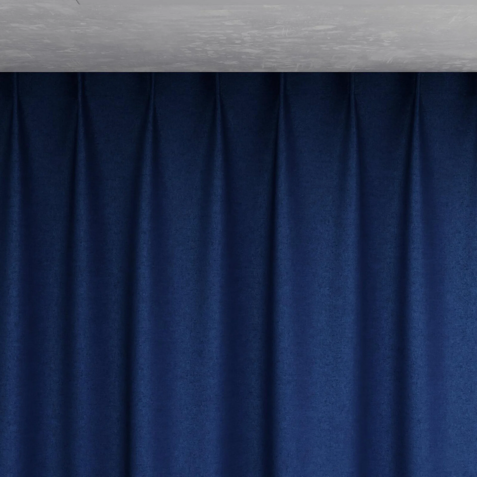 Top view of Drama Fjord, pinch pleat