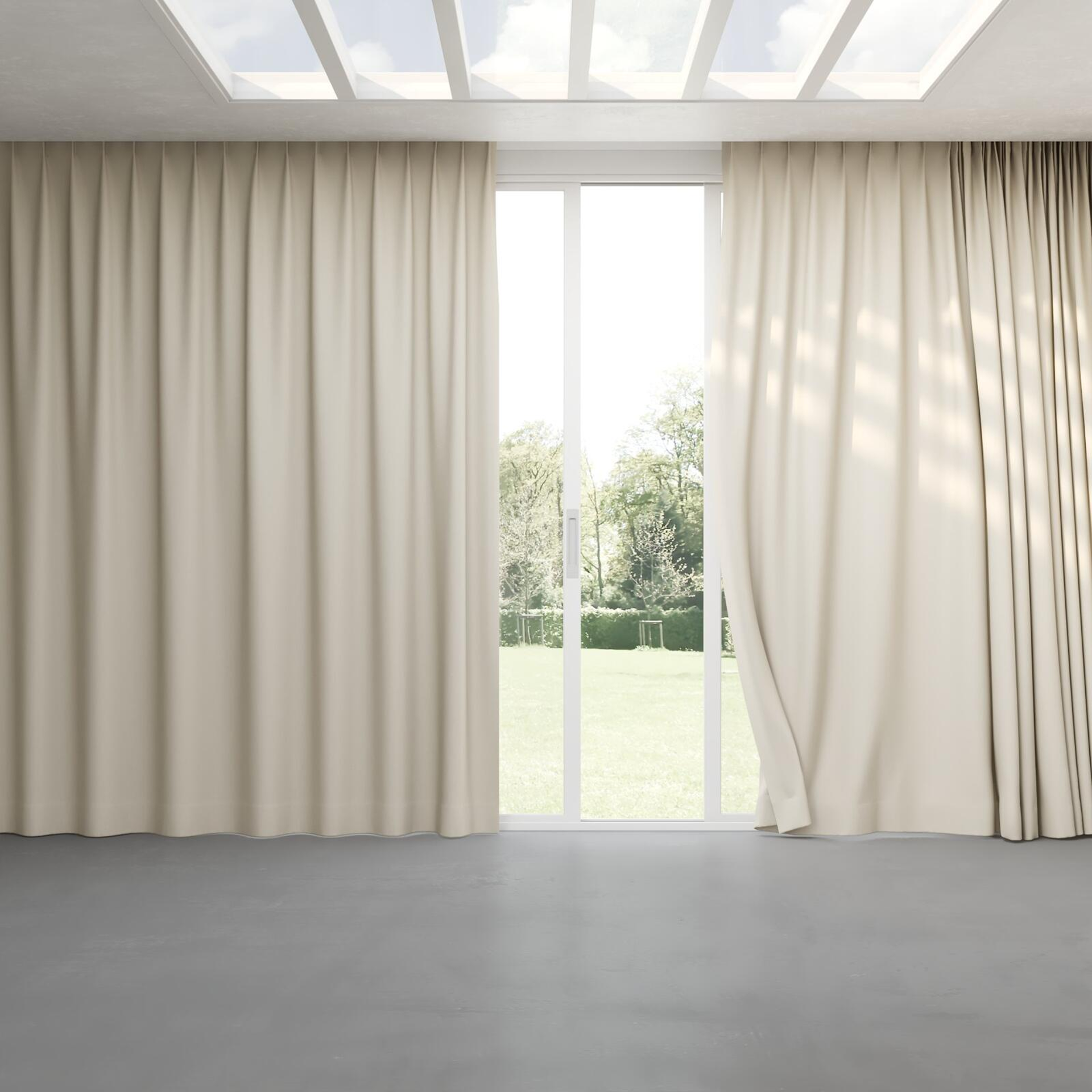 Full view of Recharge Marble, pinch pleat