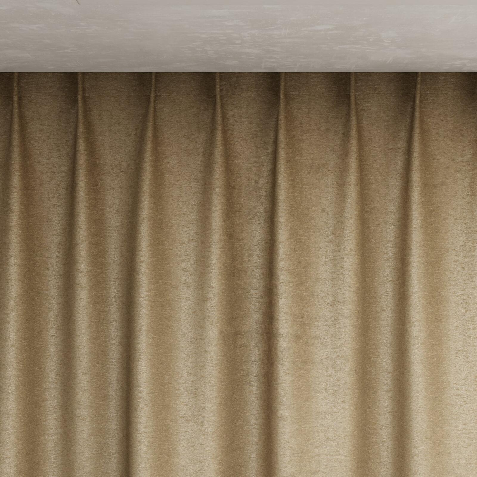 Top view of Lambada Whisper, pinch pleat